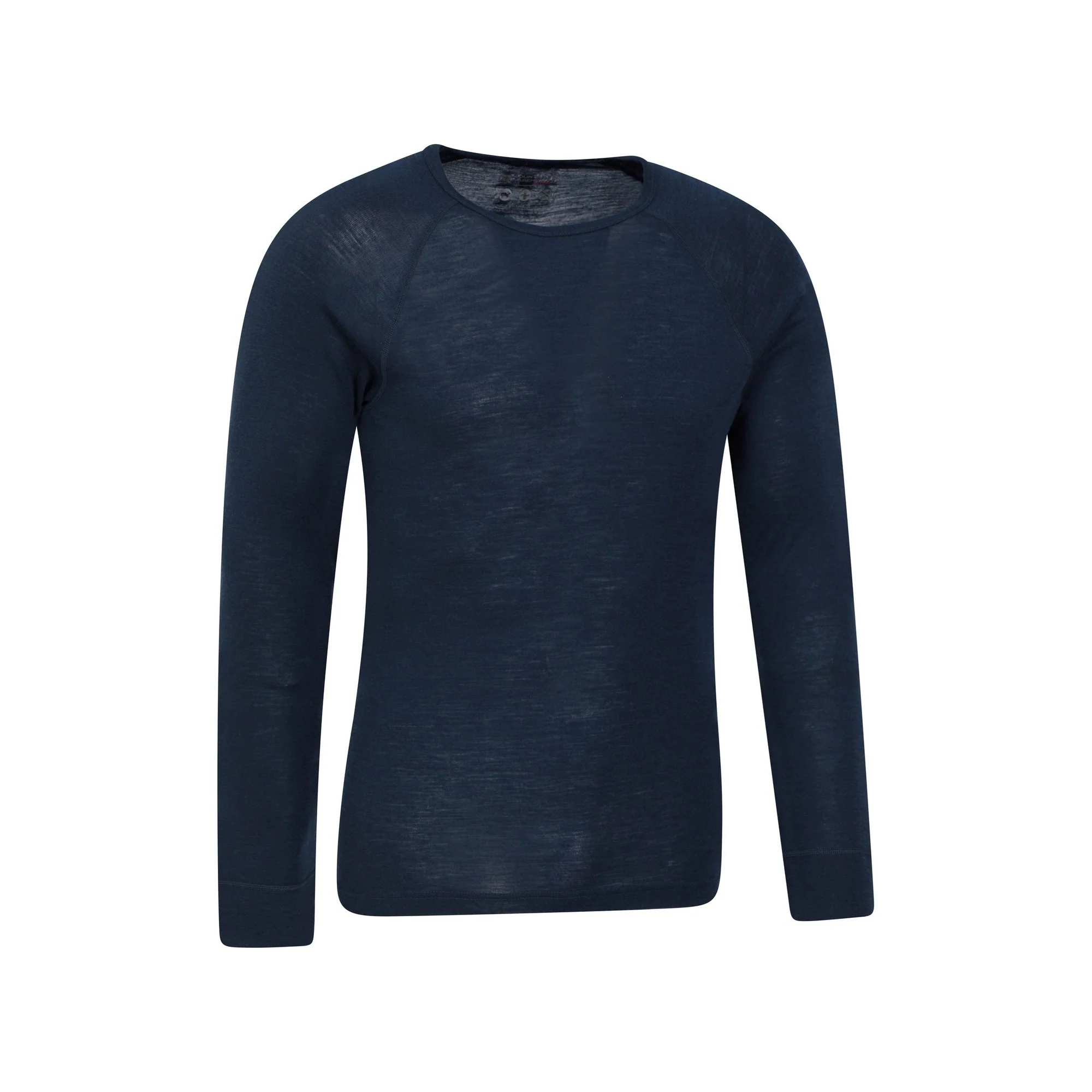 Mountain Warehouse Mens Merino Wool Base Layer Top (Pack of 2) Navy - Image 2