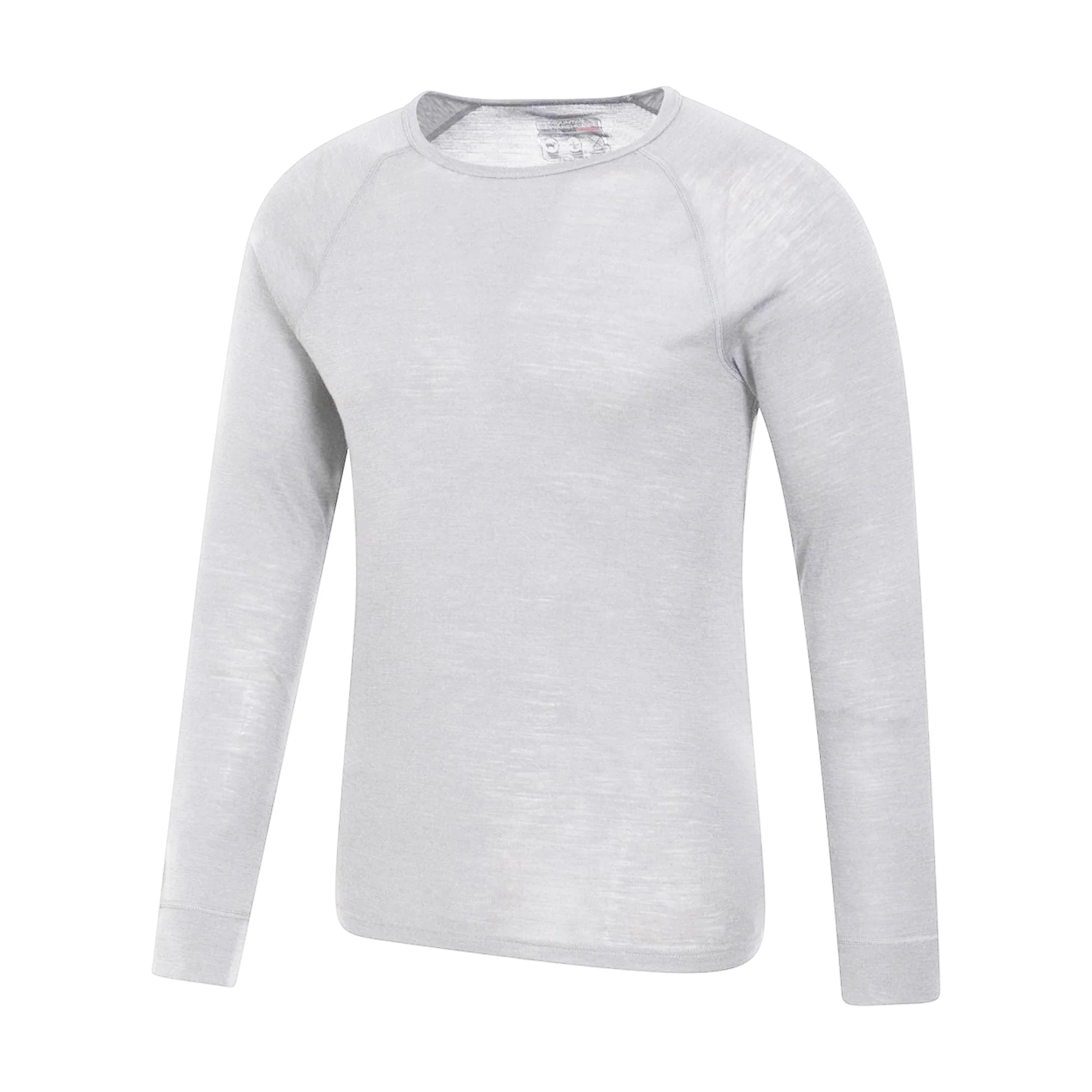Mountain Warehouse Mens Merino Wool Thermal Top White - Image 3