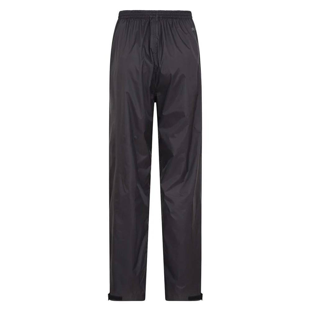 Mountain Warehouse Mens Pakka Waterproof Over Trousers Black - Image 2
