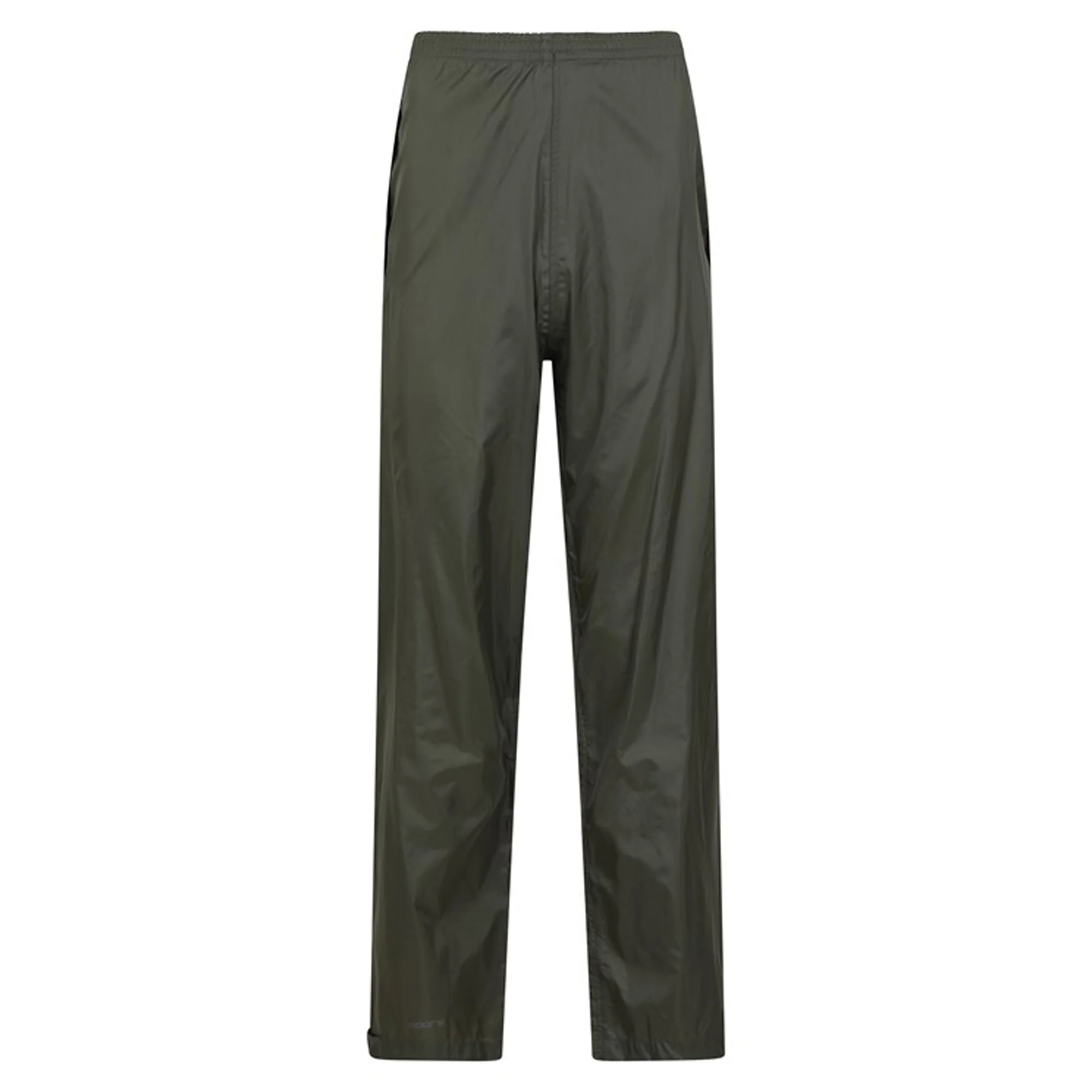 Mountain Warehouse Mens Pakka Waterproof Over Trousers Khaki Green