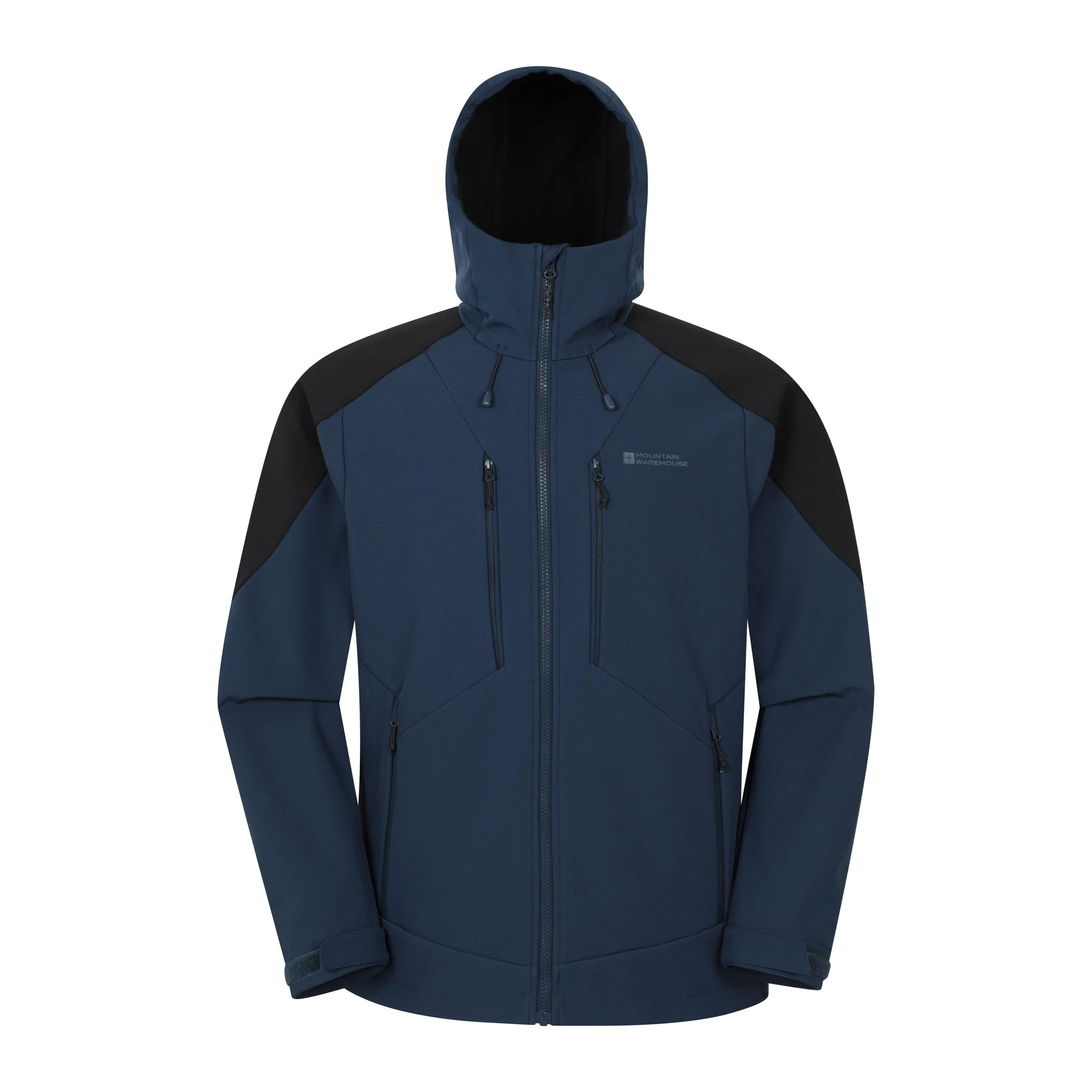 Mountain Warehouse Mens Radius Recycled Soft Shell Jacket Cobalt