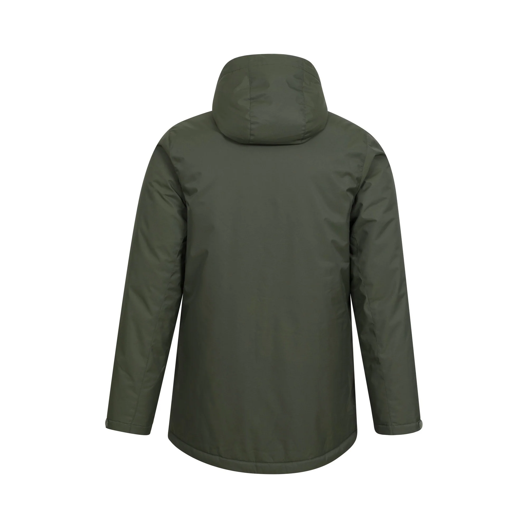 Mountain Warehouse Mens Ranger Padded Parka Khaki Green - Image 2