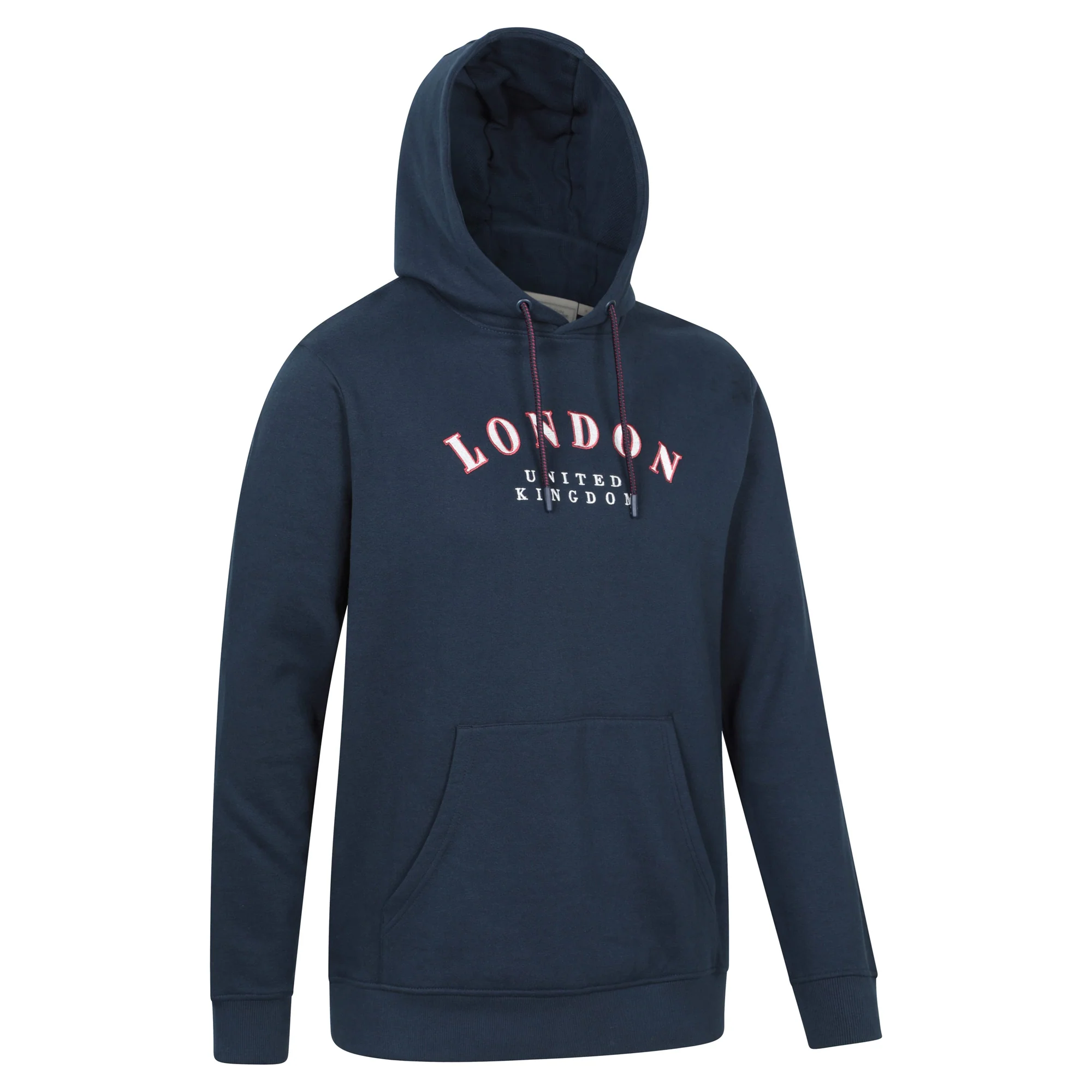 Mountain Warehouse Mens Regional London Graphic Hoodie Navy - Image 3
