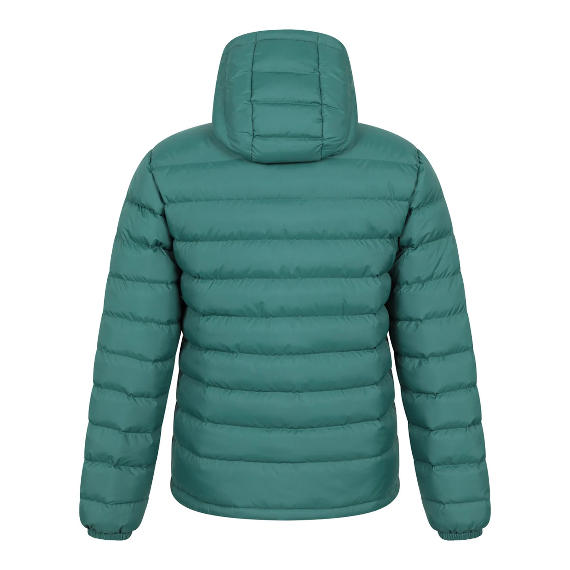 Mountain Warehouse Mens Seasons II Camo Padded Jacket Bright Green - Image 2