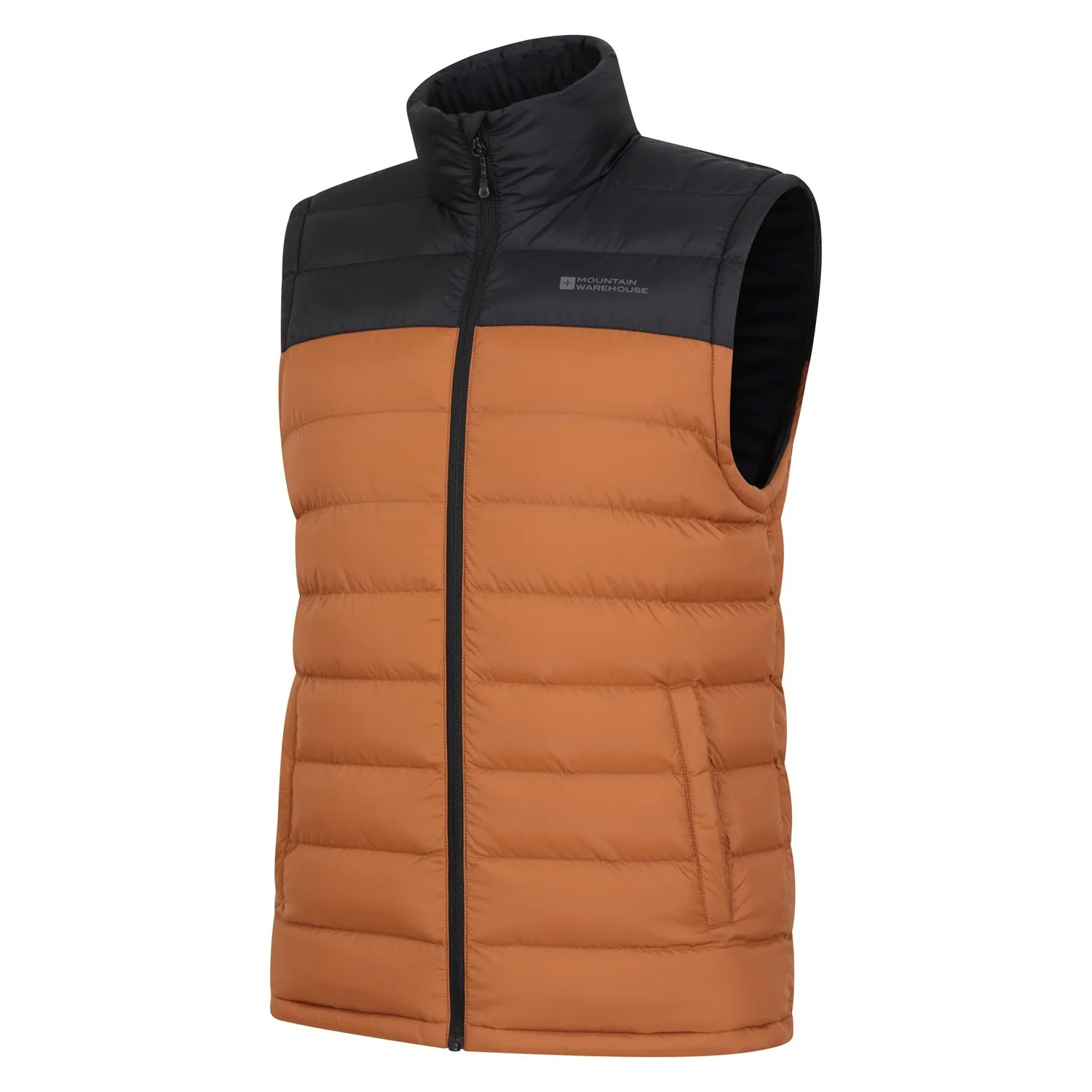 Mountain Warehouse Mens Seasons II Padded Gilet Gold - Image 3