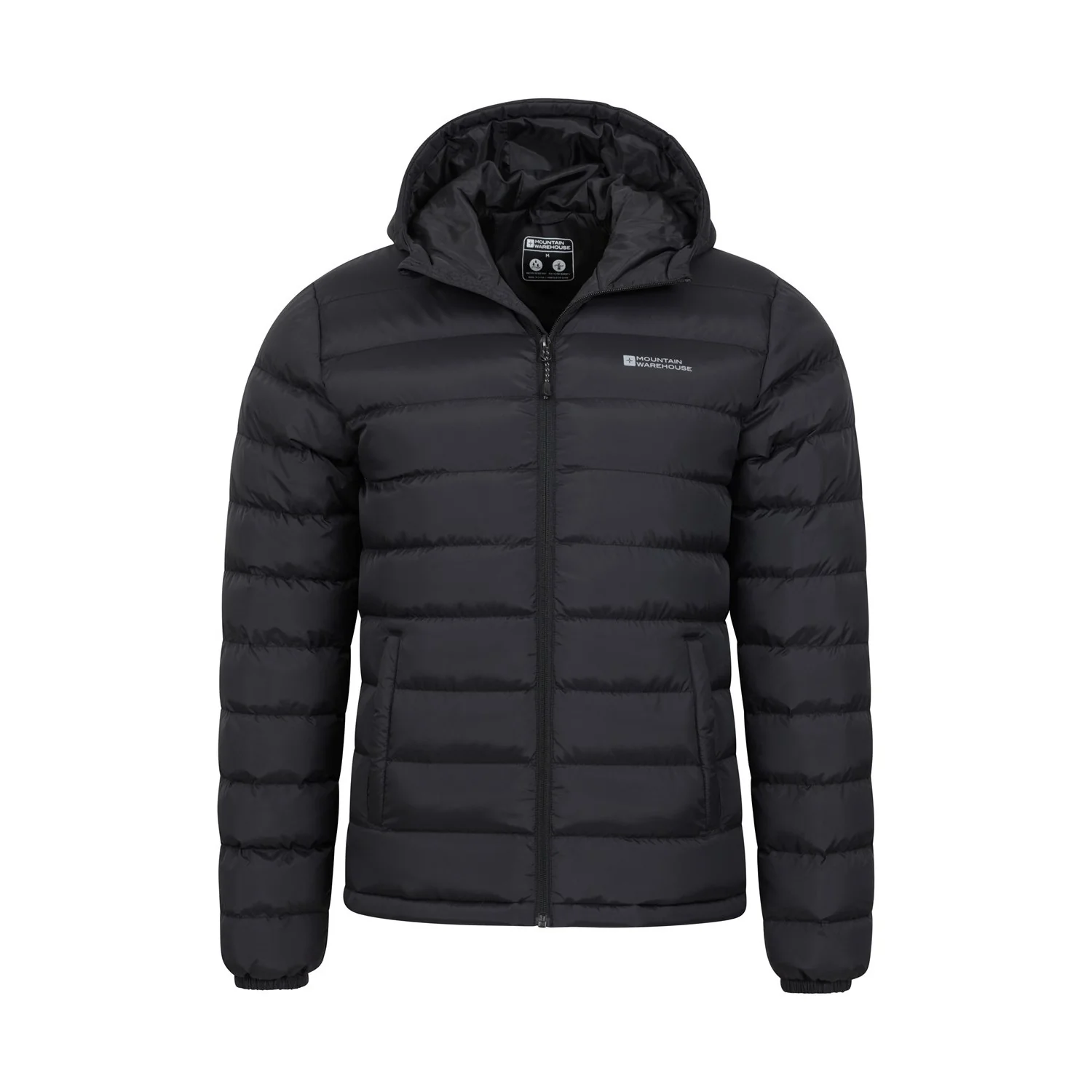 Mountain Warehouse Mens Seasons II Padded Jacket Black - Image 4