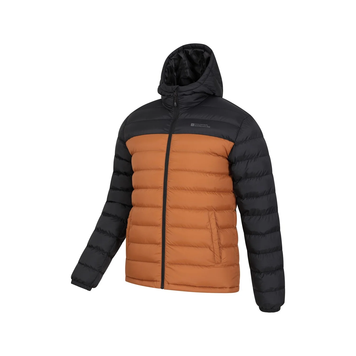 Mountain Warehouse Mens Seasons II Padded Jacket Gold - Image 3
