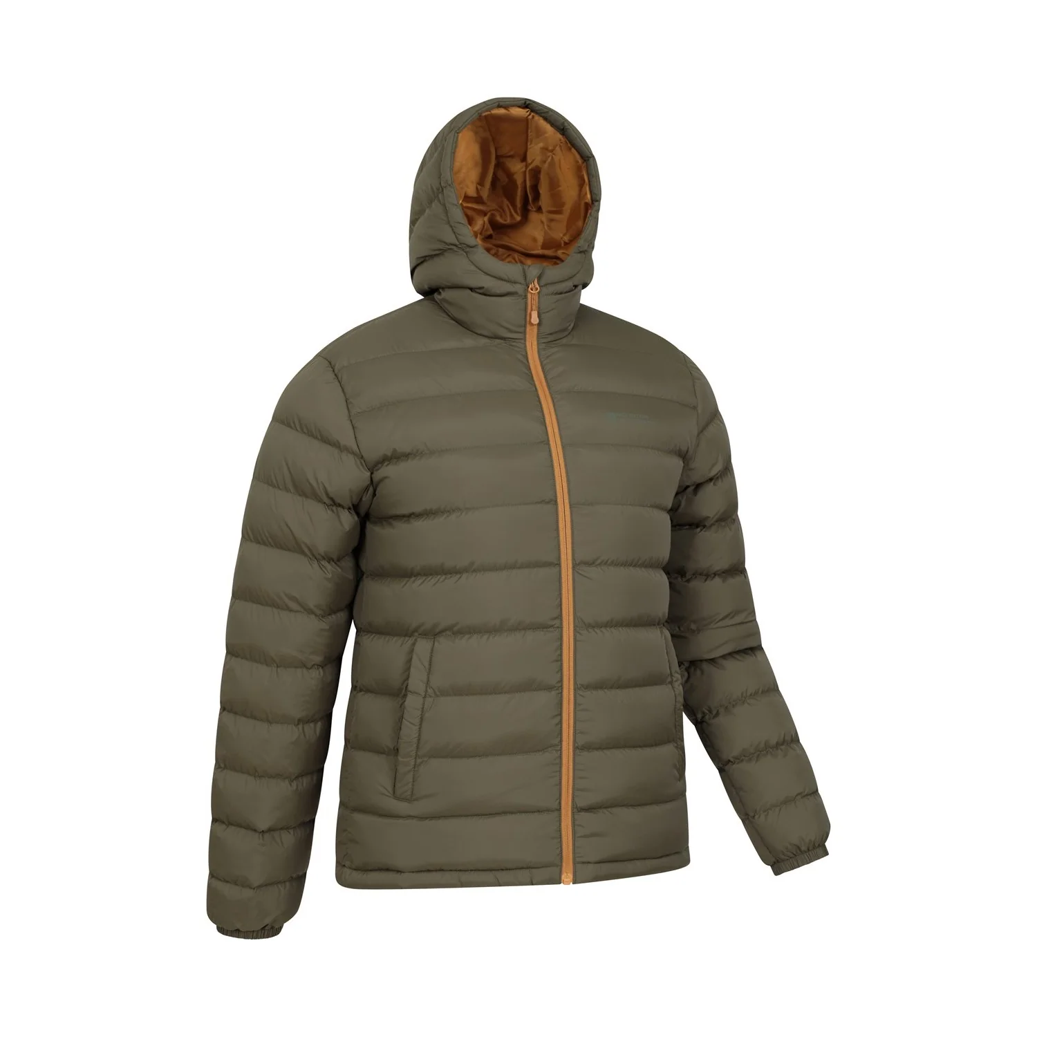 Mountain Warehouse Mens Seasons II Padded Jacket Green - Image 3