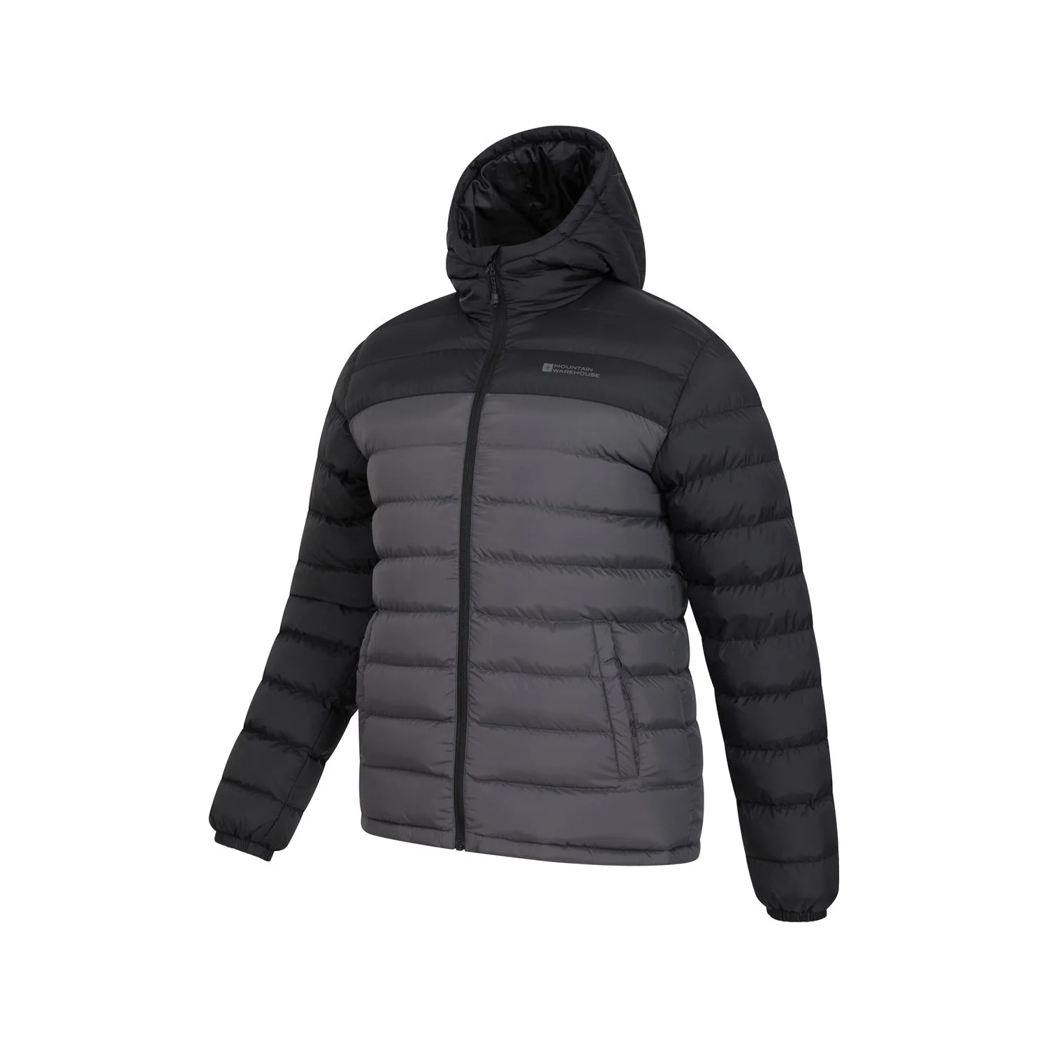 Mountain Warehouse Mens Seasons II Padded Jacket Grey - Image 2