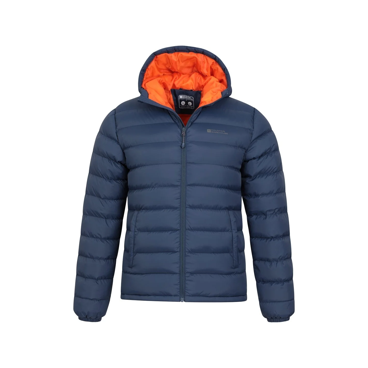 Mountain Warehouse Mens Seasons II Padded Jacket Navy - Image 4