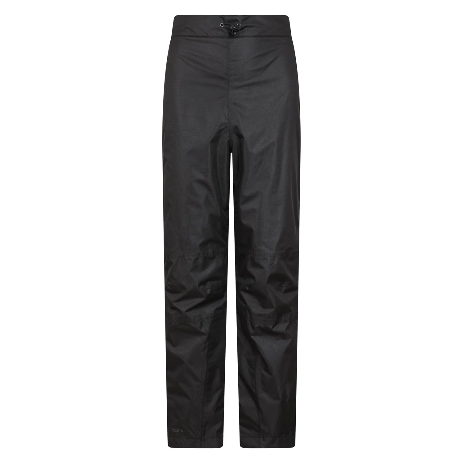 Mountain Warehouse Mens Spray Waterproof Regular Trousers Black