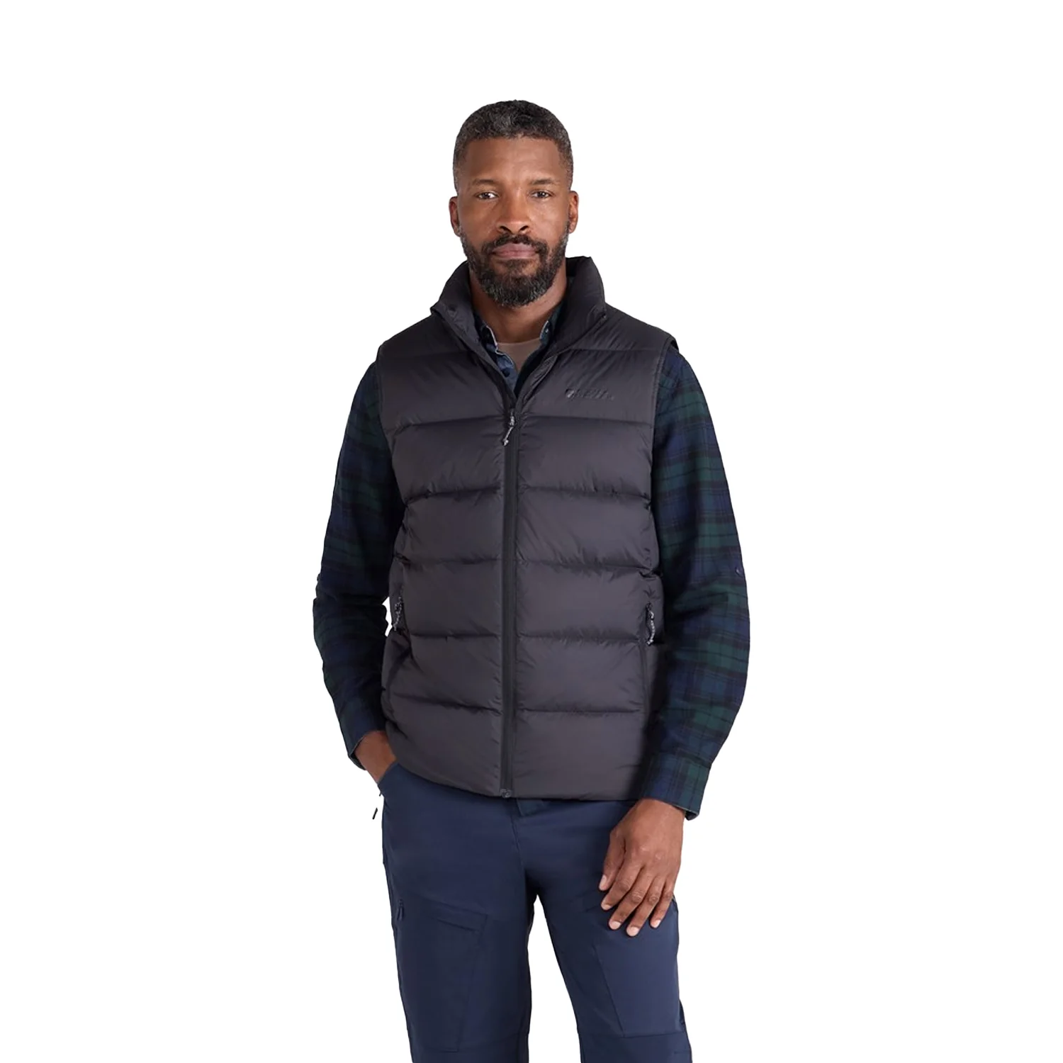 Mountain Warehouse Mens Stratus Down Packable Gilet Black - Image 4