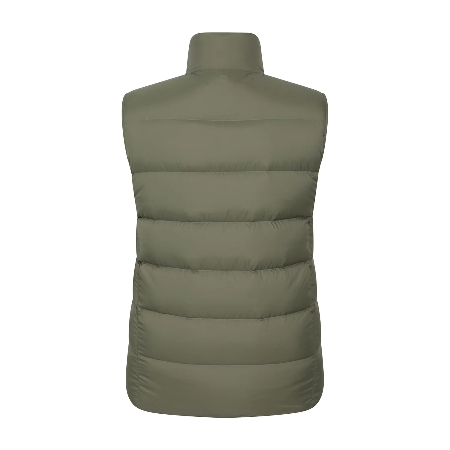 Mountain Warehouse Mens Stratus Down Packable Gilet Khaki Green - Image 2