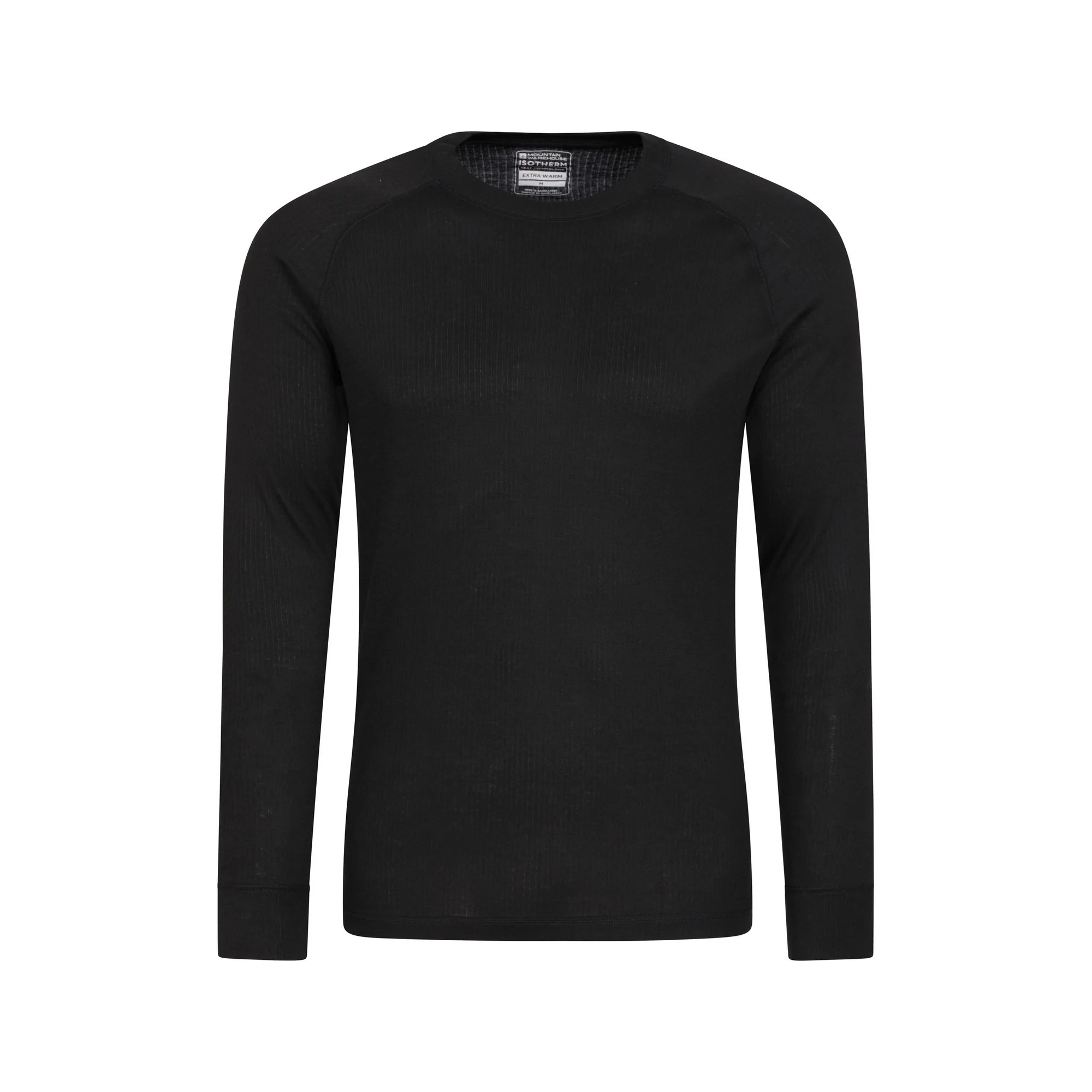 Mountain Warehouse Mens Talus Thermal Base Layer Set Black - Image 2