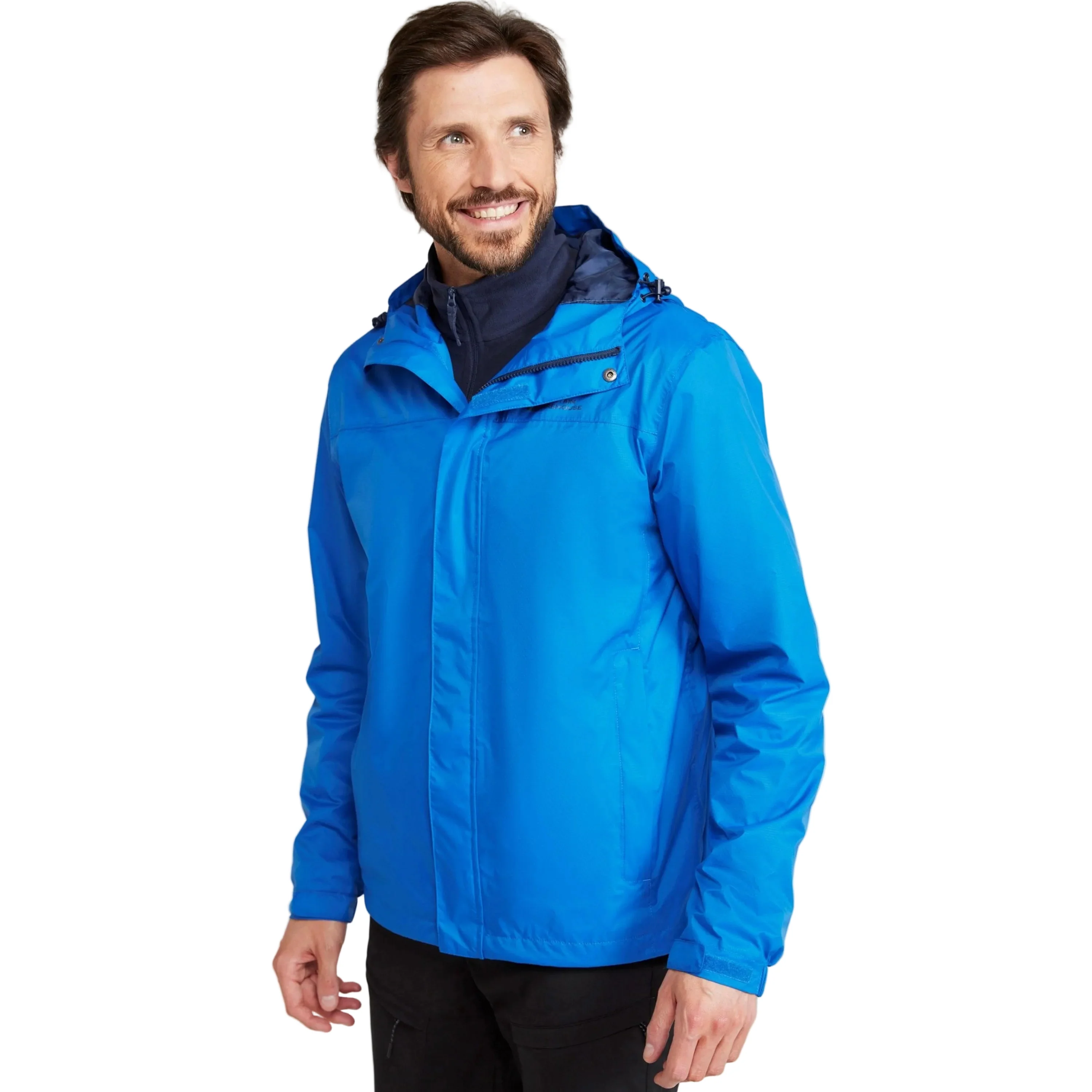 Mountain Warehouse Mens Torrent Waterproof Jacket Cobalt