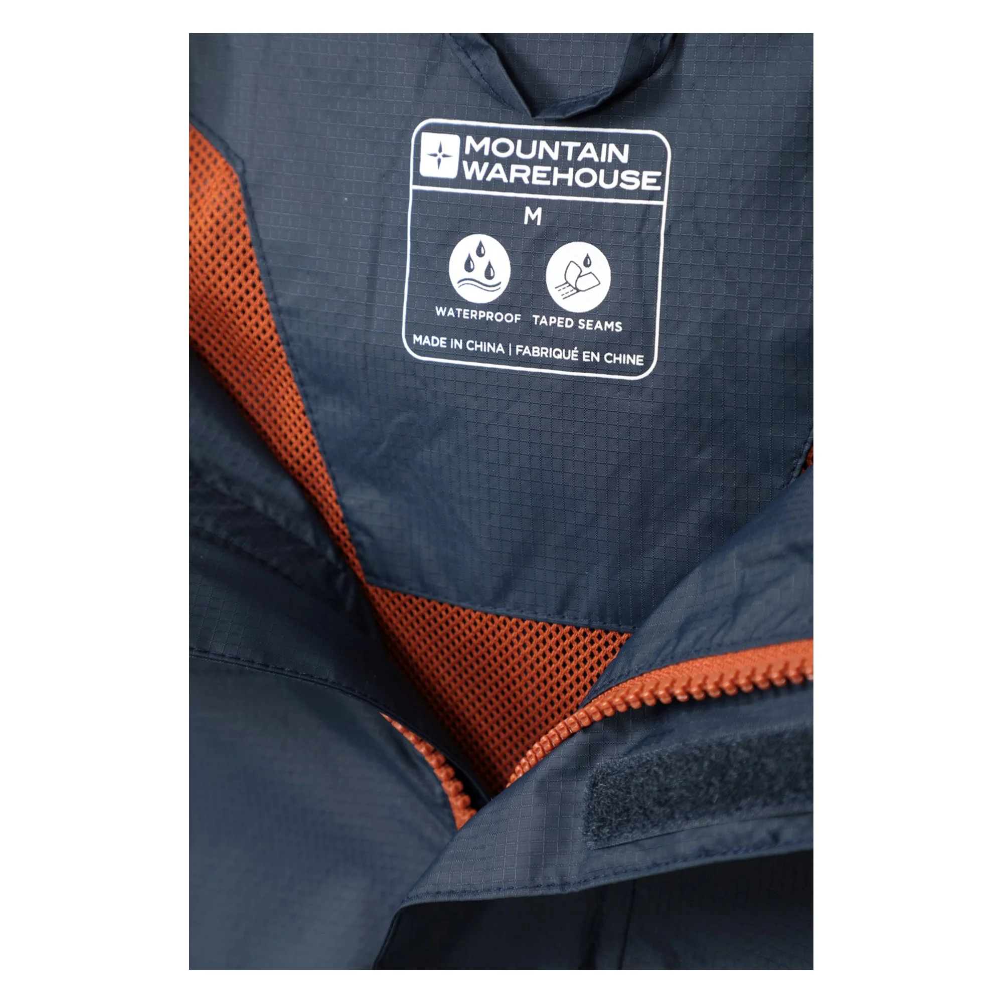 Mountain Warehouse Mens Torrent Waterproof Jacket Dark Blue - Image 3