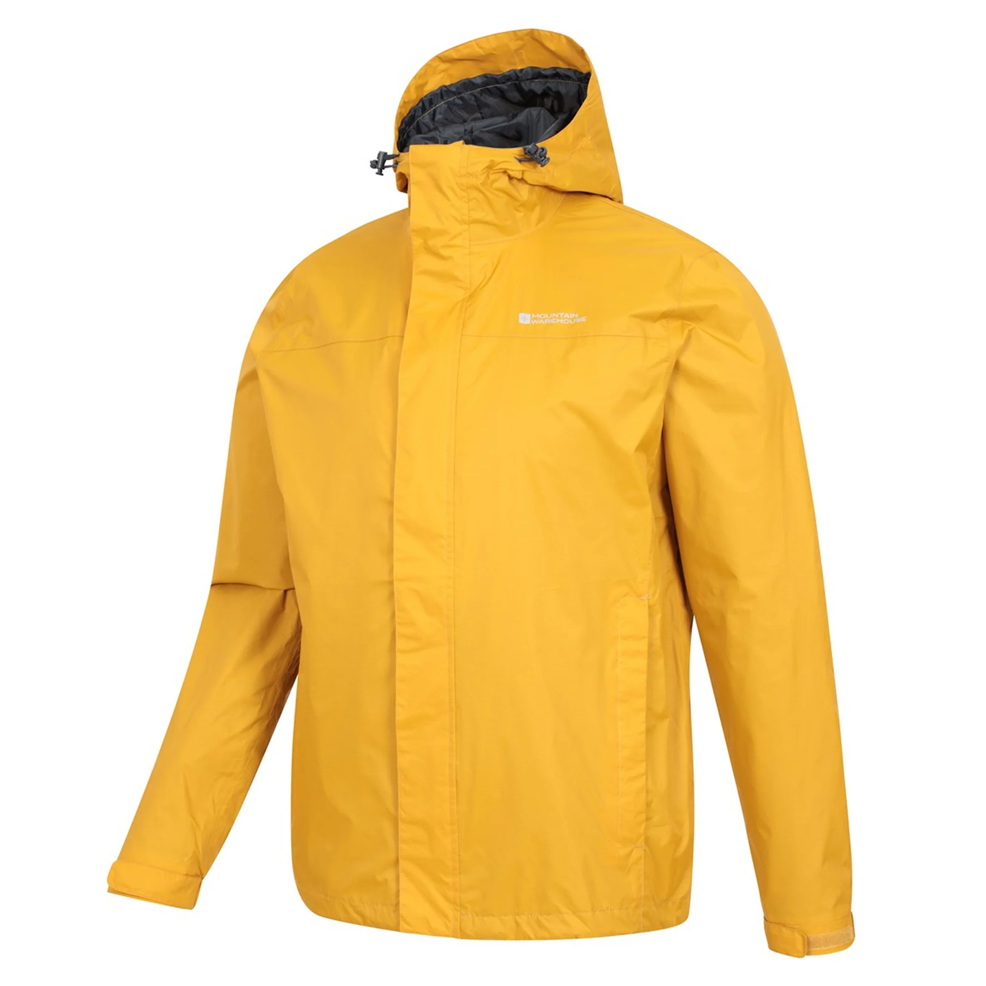Mountain Warehouse Mens Torrent Waterproof Jacket Yellow - Image 4