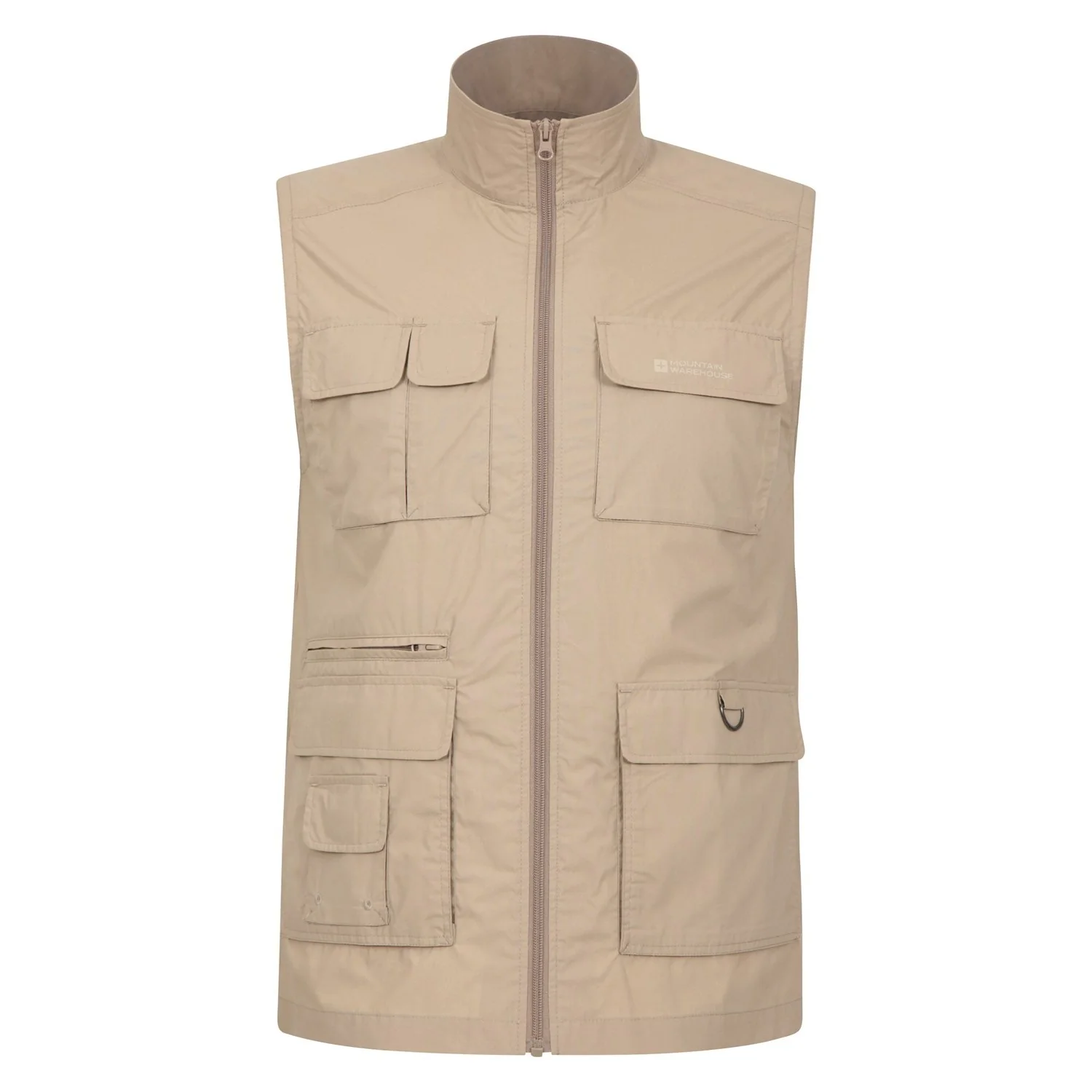 Mountain Warehouse Mens Trek II Gilet Beige