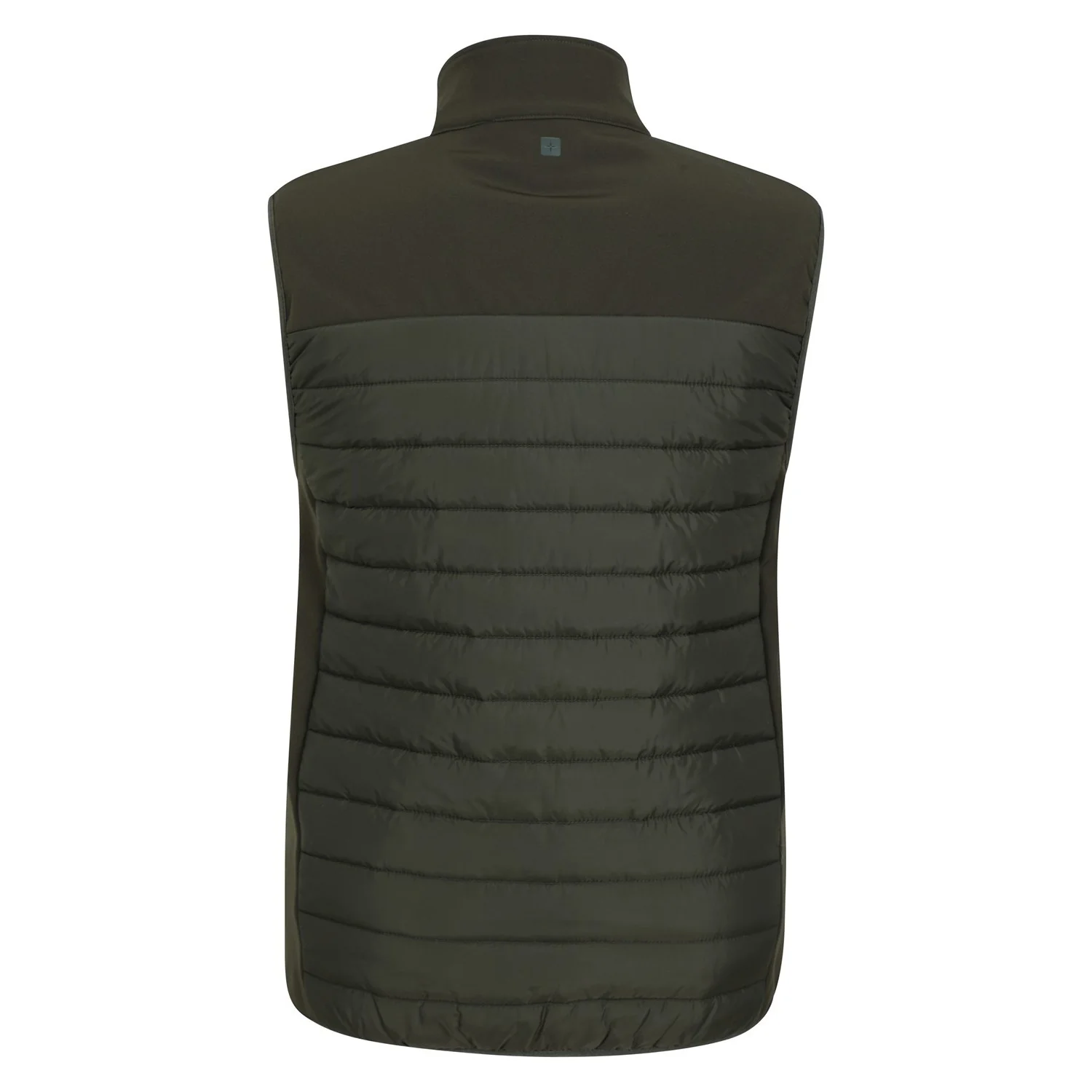 Mountain Warehouse Mens Turbine II Hybrid Padded Gilet Green - Image 2