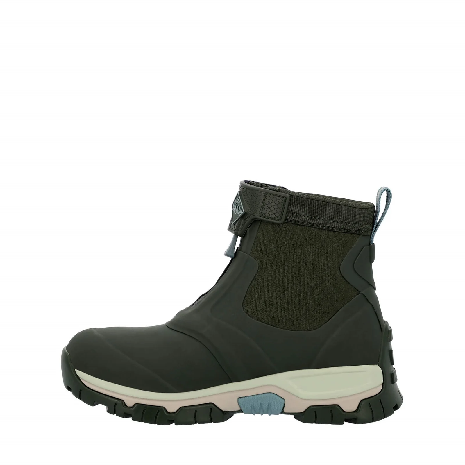 Muck Boots Womens Apex Mid Zip Wellington Moss - Image 2