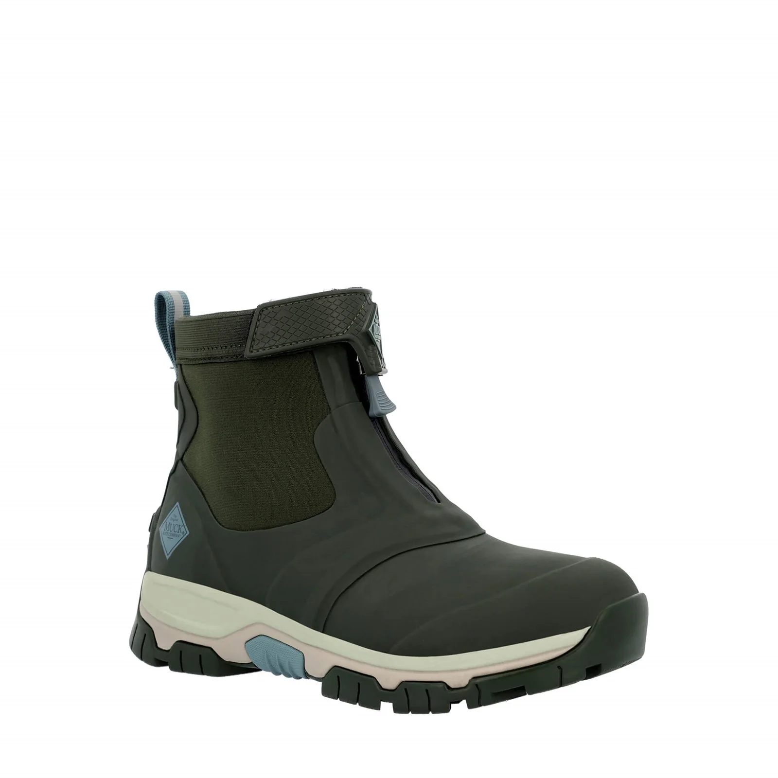 Muck Boots Womens Apex Mid Zip Wellington Moss - Image 6