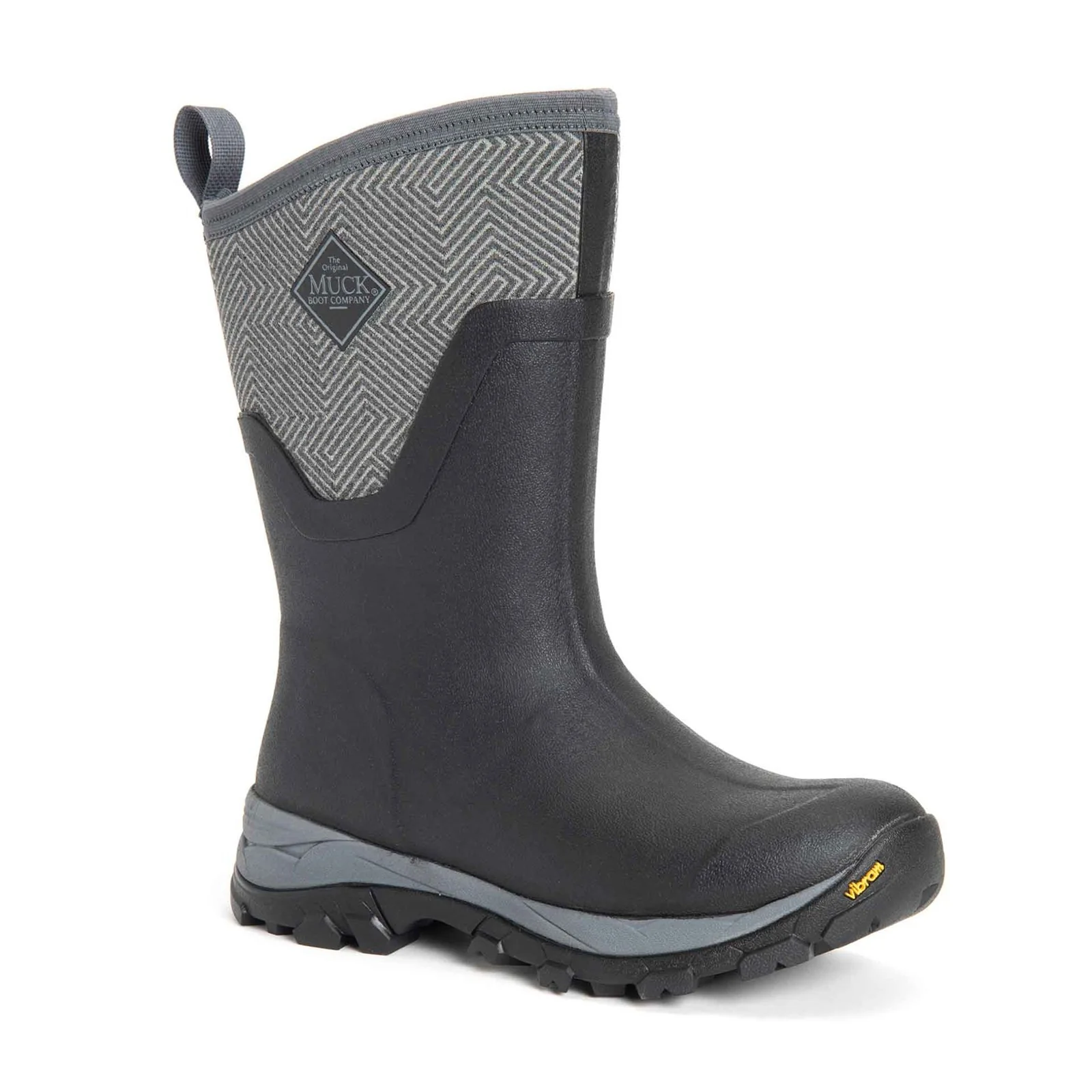 Muck Boots Womens Arctic Ice Mid Wellingtons Black - Image 6