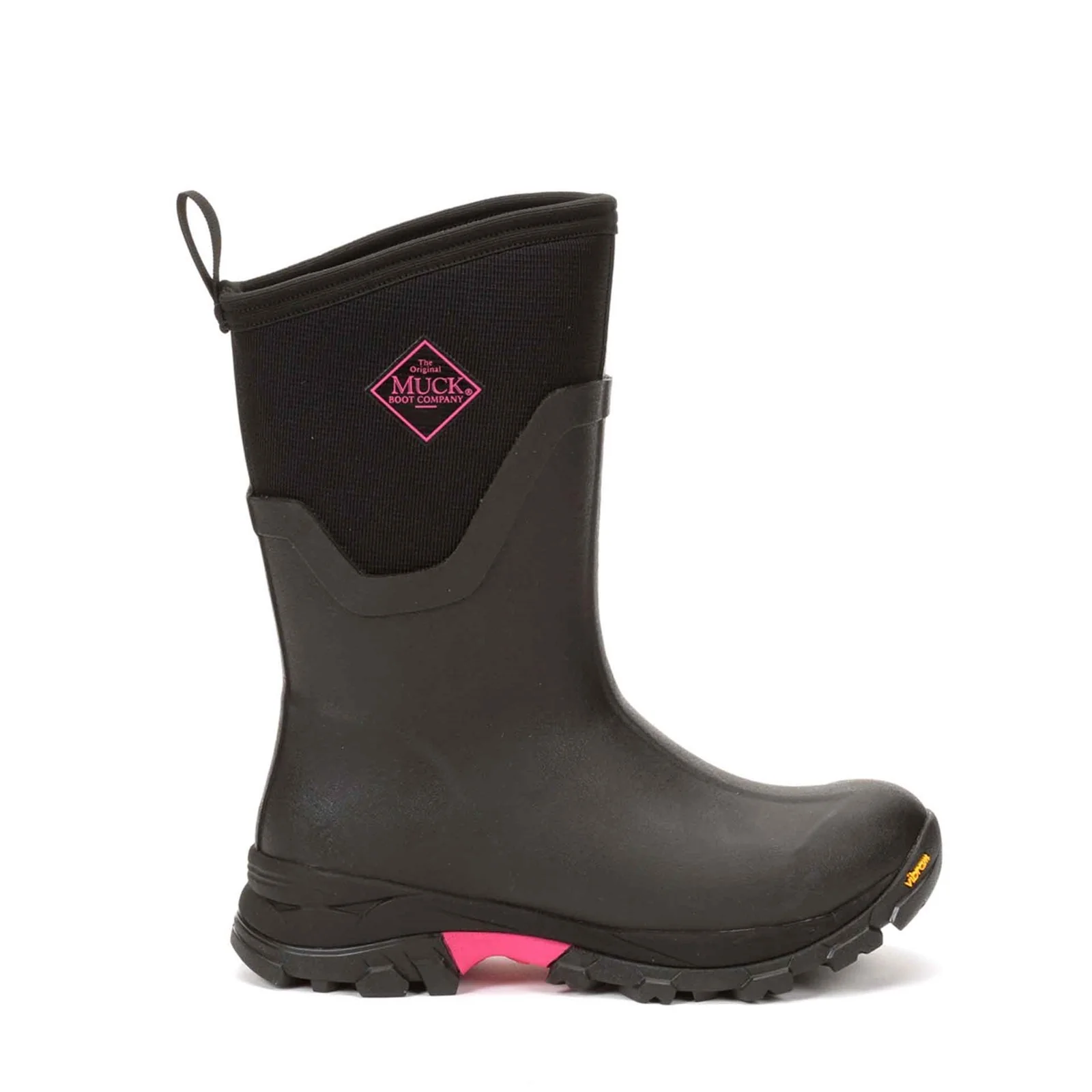 Muck Boots Womens Arctic Ice Mid Wellingtons Black