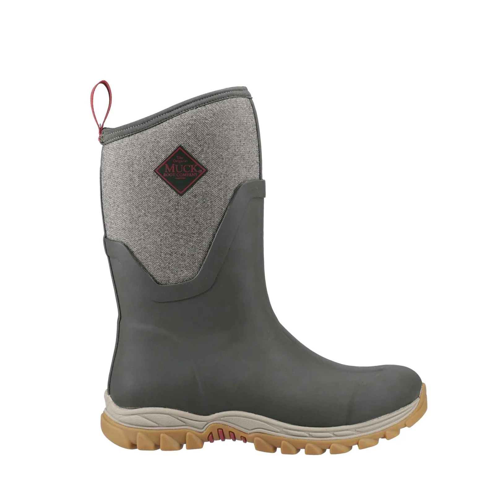 Muck Boots Womens Arctic Sport II Mid Wellington Olive