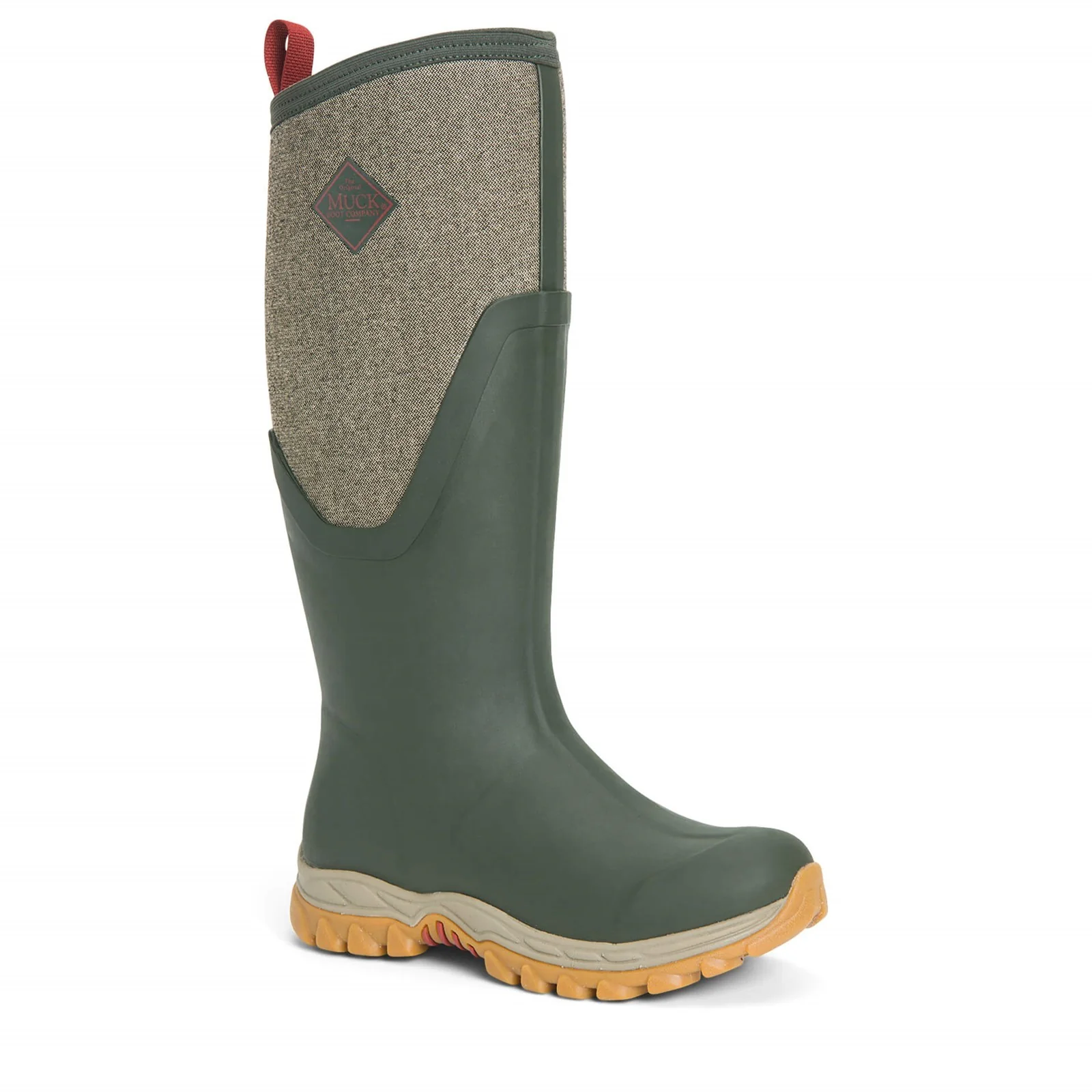 Muck Boots Womens MB Arctic Sport II Tall Wellingtons Olive - Image 6