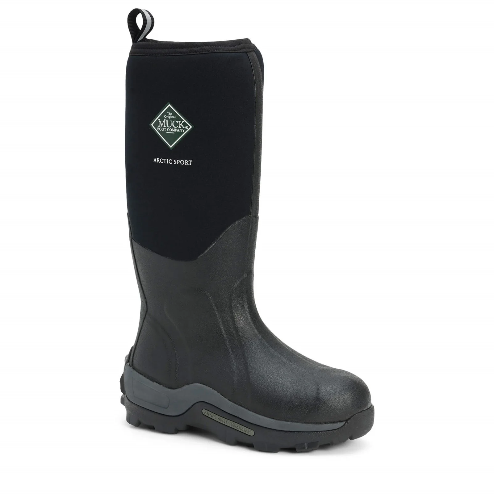 Muck Boots Unisex Arctic Sport Pull On Wellington Boot Black - Image 6