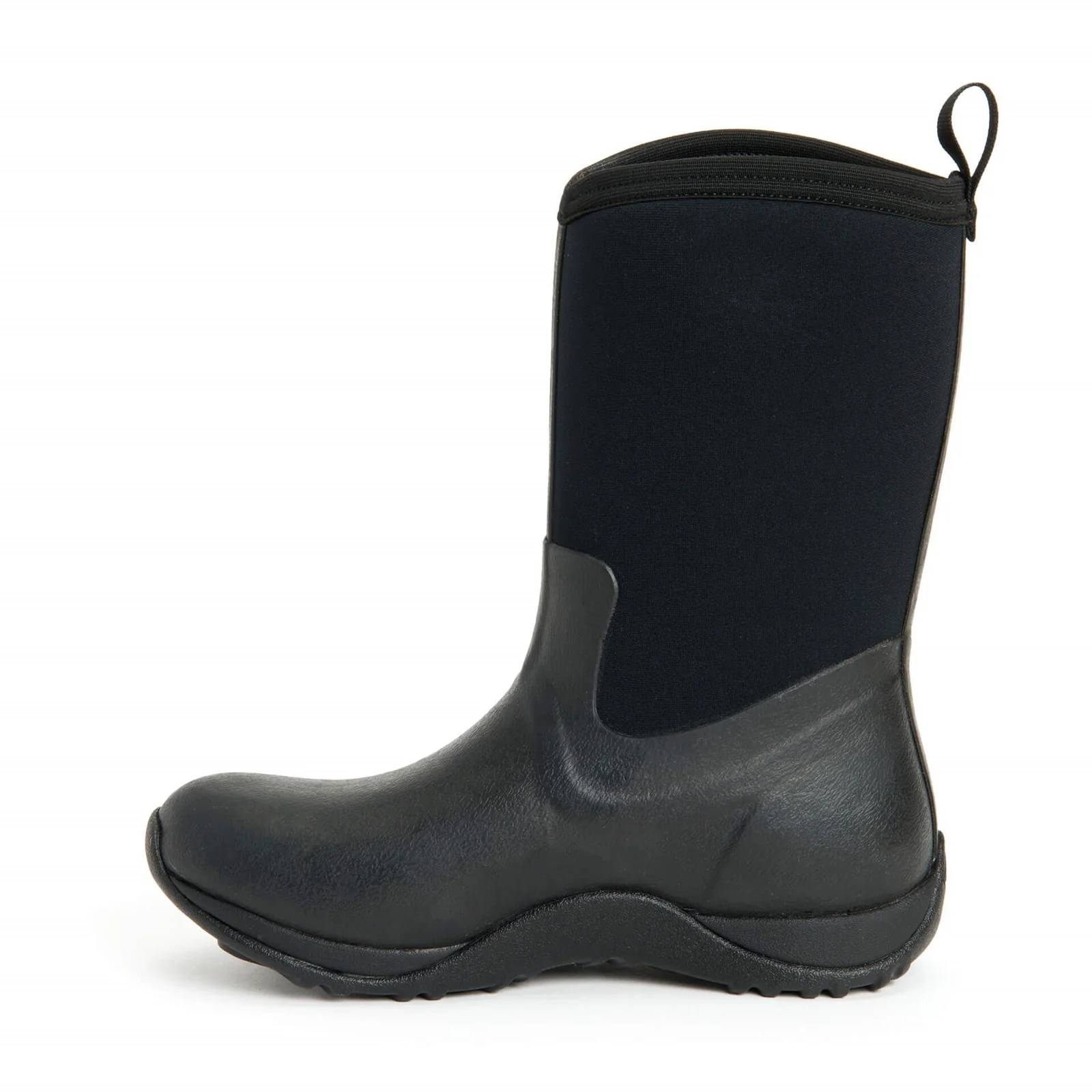 Muck Boots Womens Arctic Weekend Pull On Wellington Boot Black - Image 2