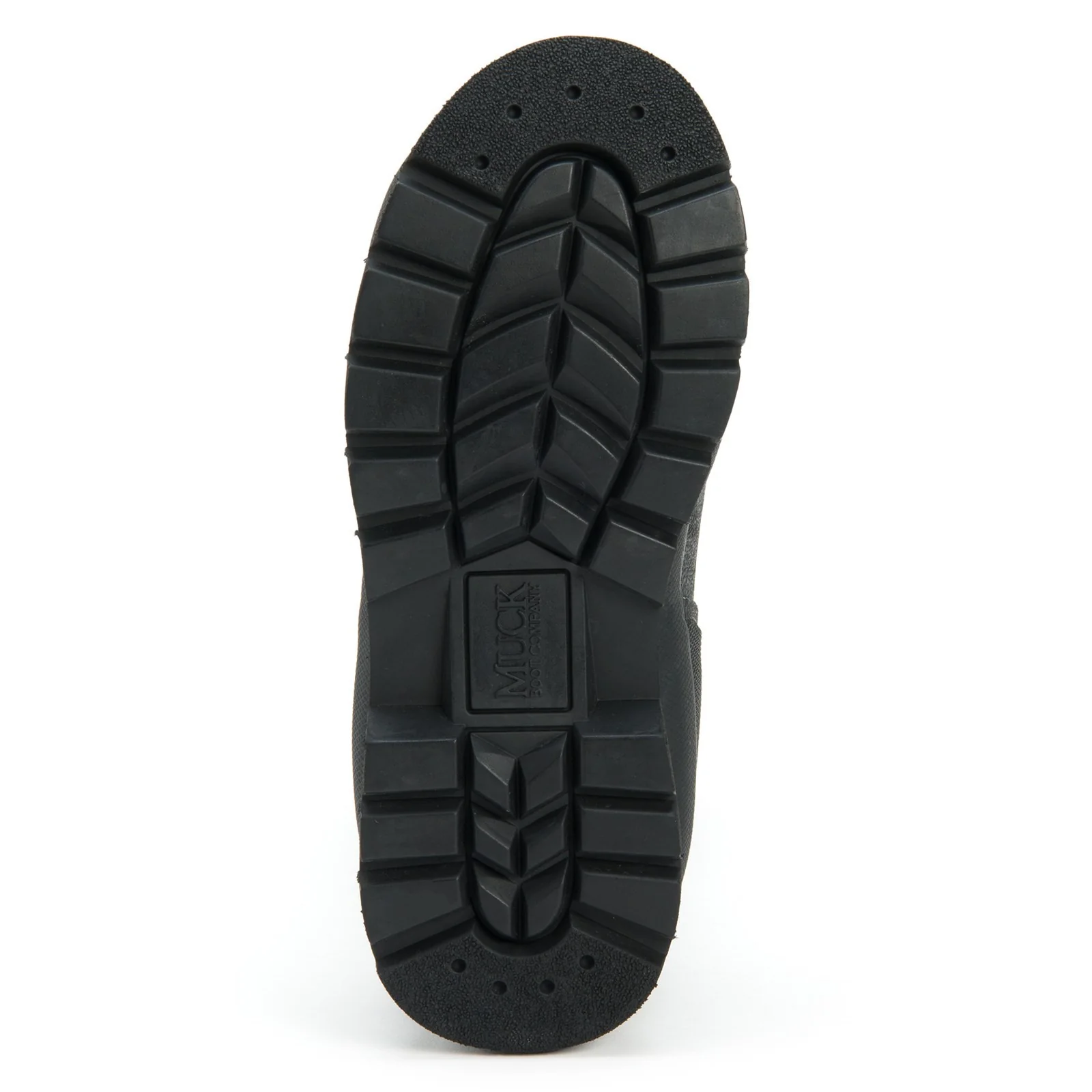 Muck Boots Unisex Chore Classic Mid Patterned Wellington Black - Image 3