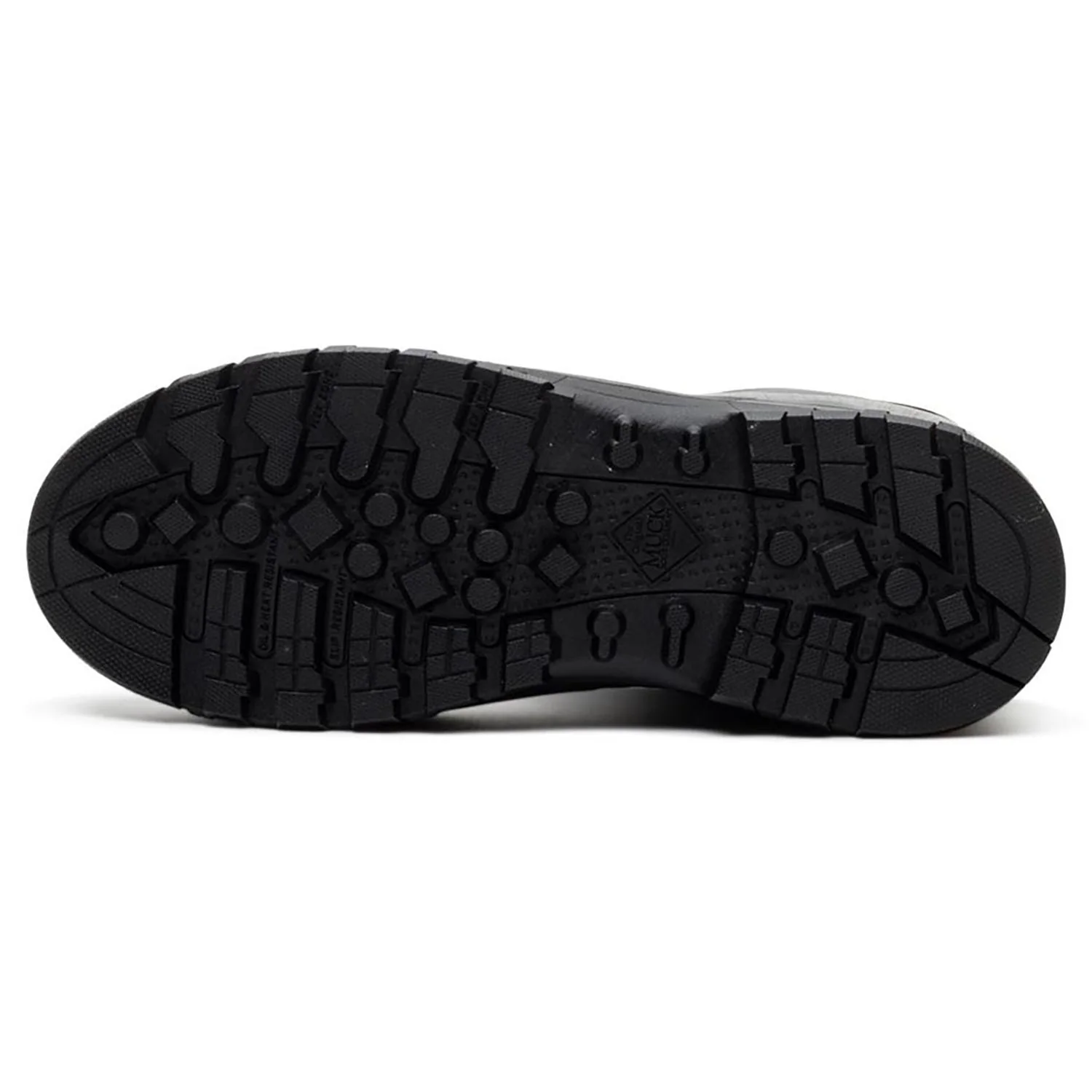 Muck Boots Mens Grit S5 Safety Wellington Black/Grey - Image 4