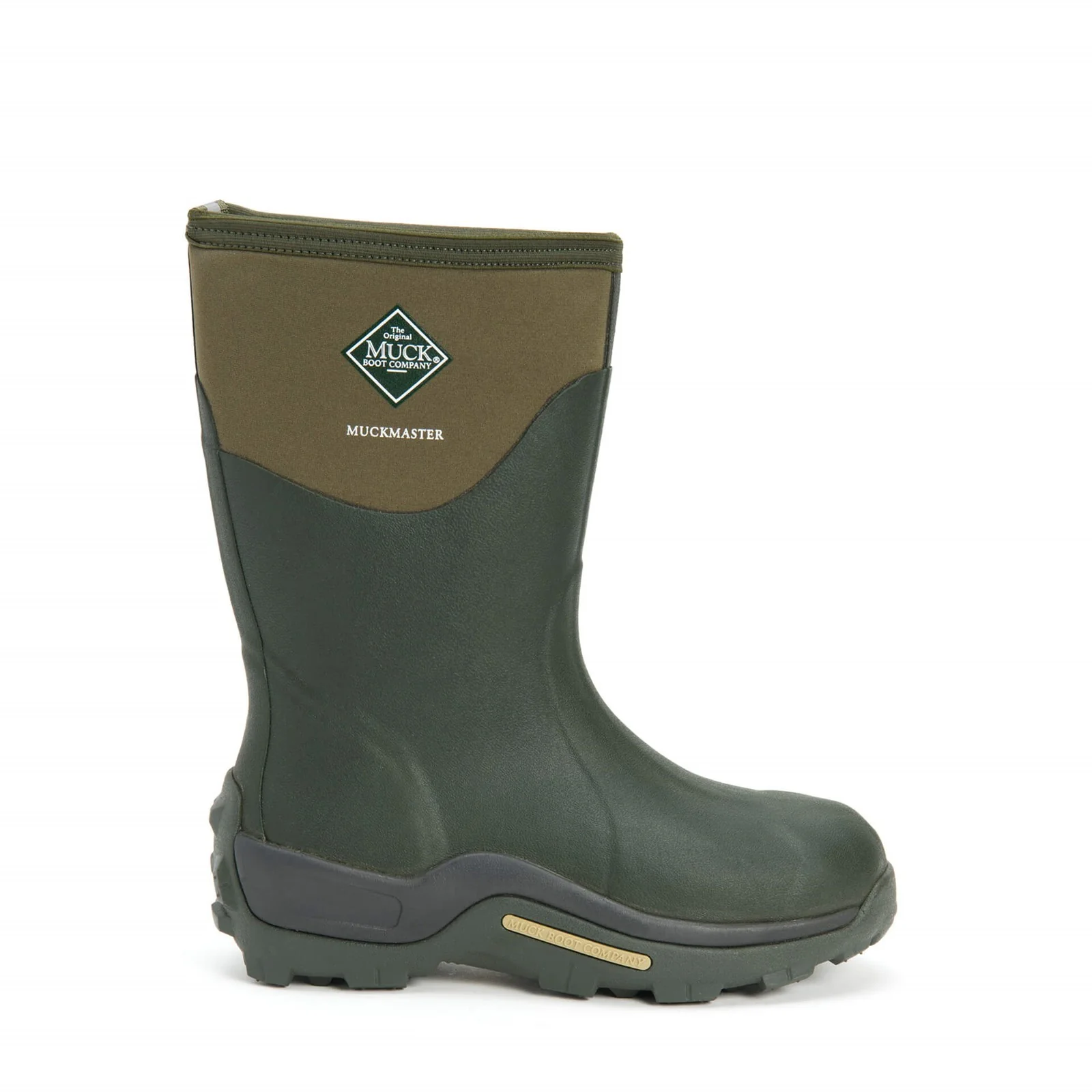 Muck Boots Unisex Muckmaster Mid Wellington Moss