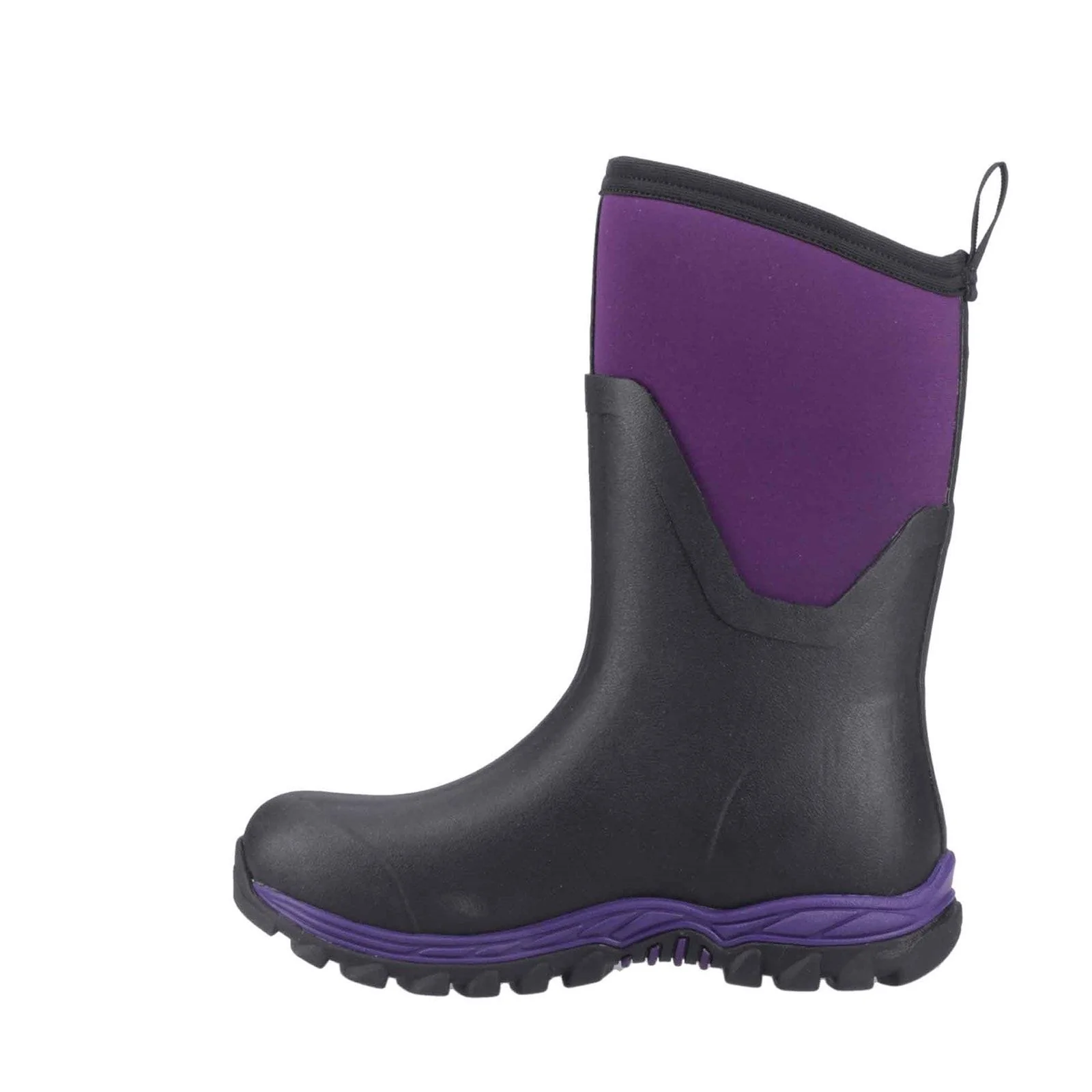 Muck Boots Womens Arctic Sport II Mid Wellington Black/Acai - Image 2