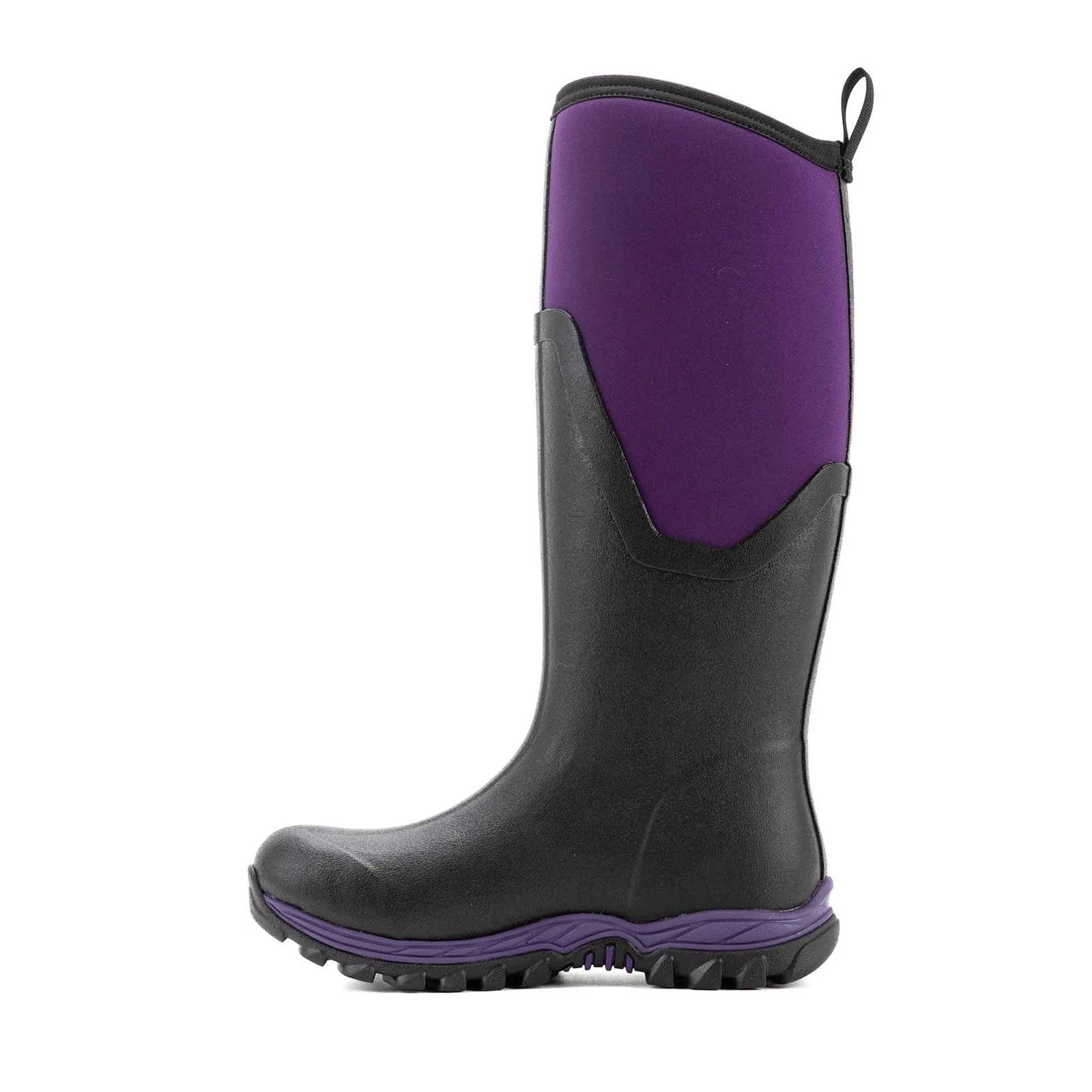 Muck Boots Womens Arctic Sport II Tall Wellington Black/Acai - Image 2