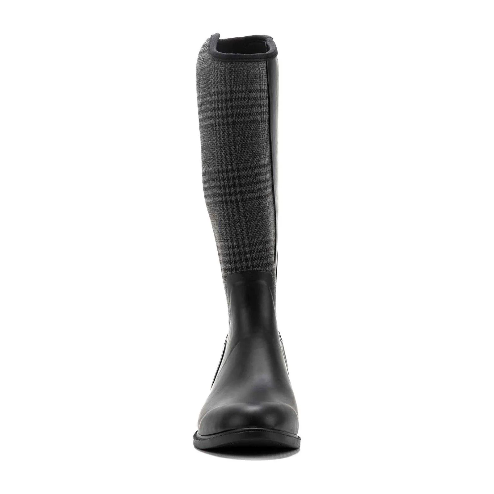 Muck Boots Womens Derby Tall Black/Plaid - Image 5