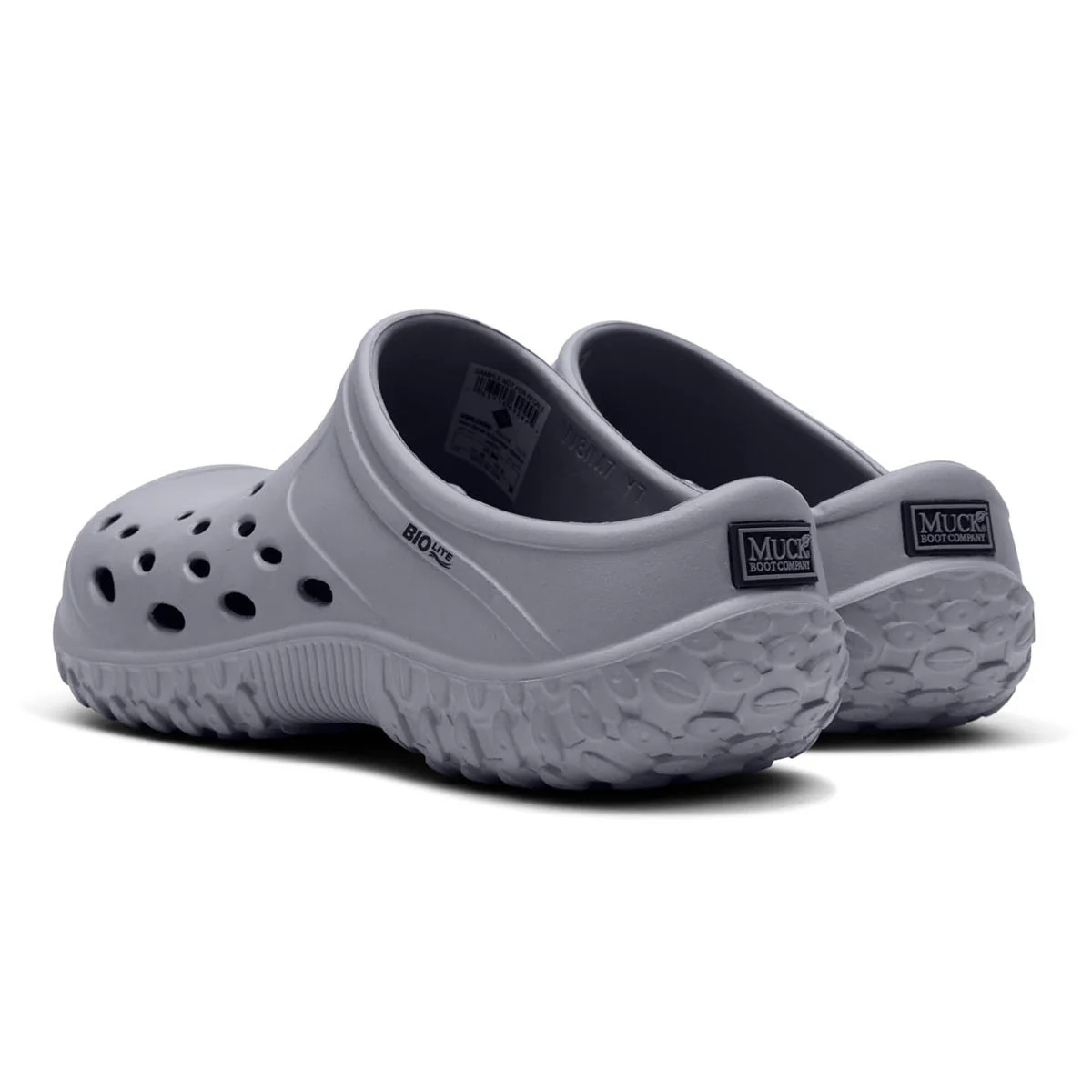 Muck Boots Womens Muckster Lite Clog Grey - Image 3