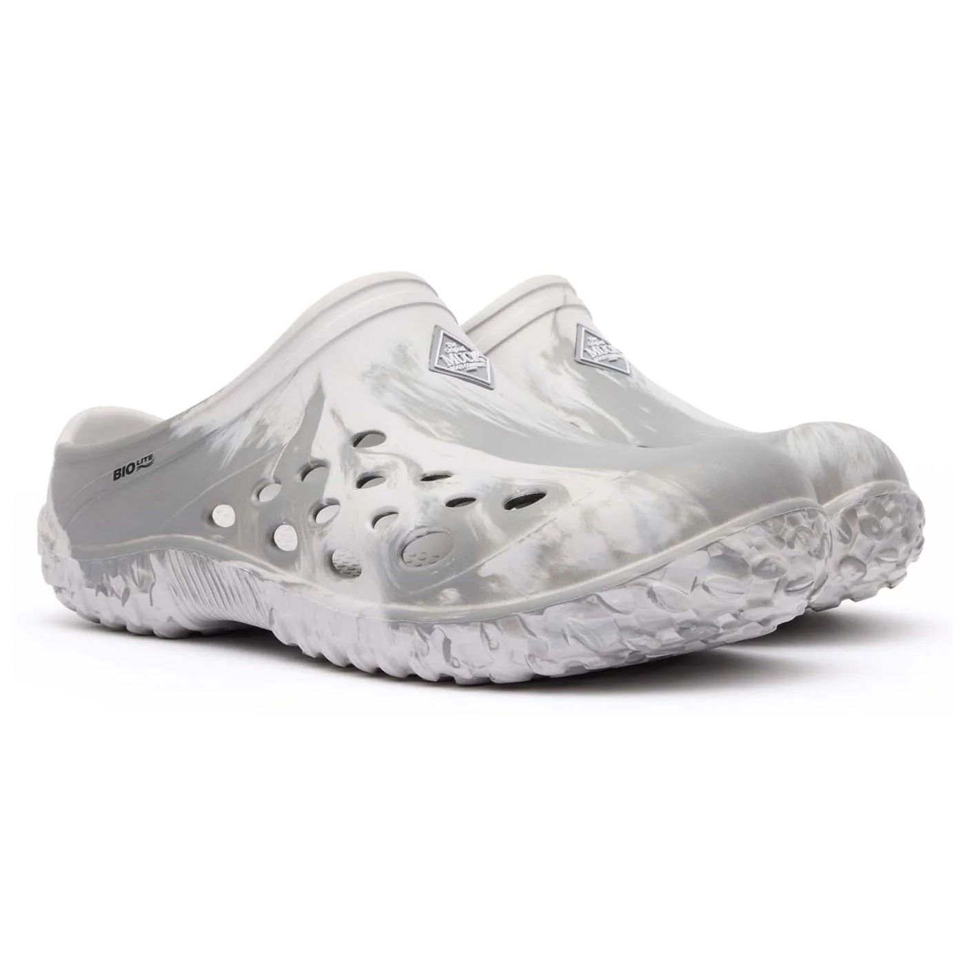 Muck Boots Womens Muckster Lite Clog Grey Swirl - Image 5
