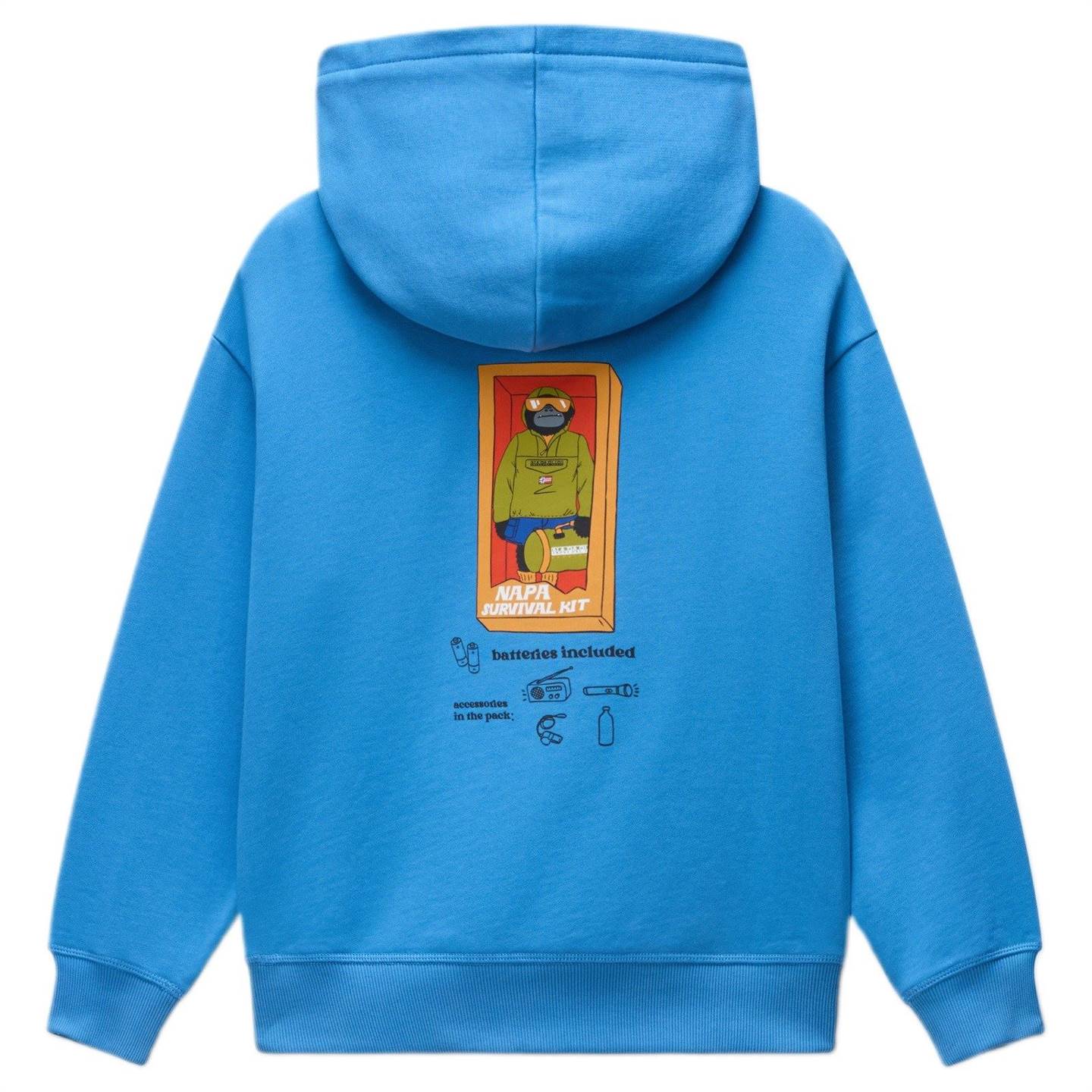 Napapijri Kids B-Albedo Hoodie Blue - Image 5