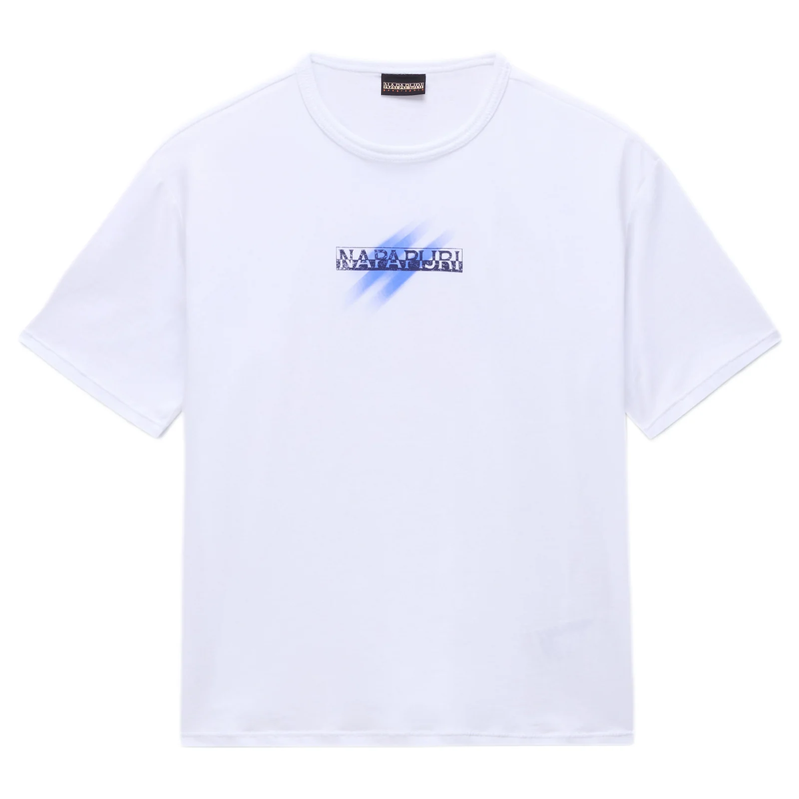 Napapijri Kids S-Oeste Graphic T-Shirt White - Image 4