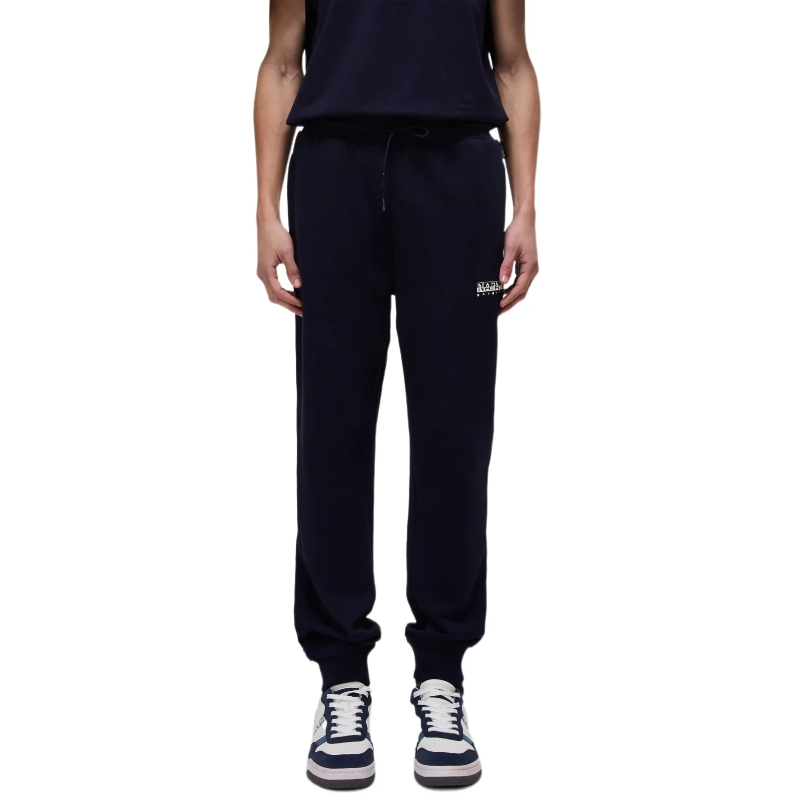 Napapijri Mens M-GORI Fleece Pants Navy