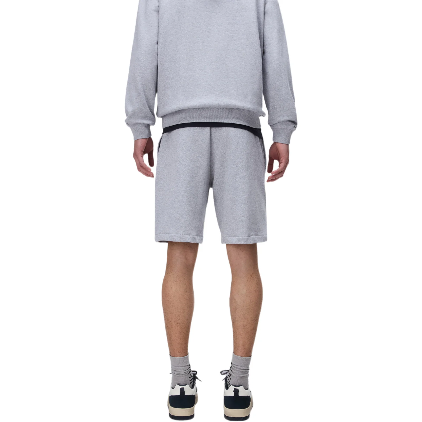 Napapijri Mens N-Gori Shorts Grey - Image 2