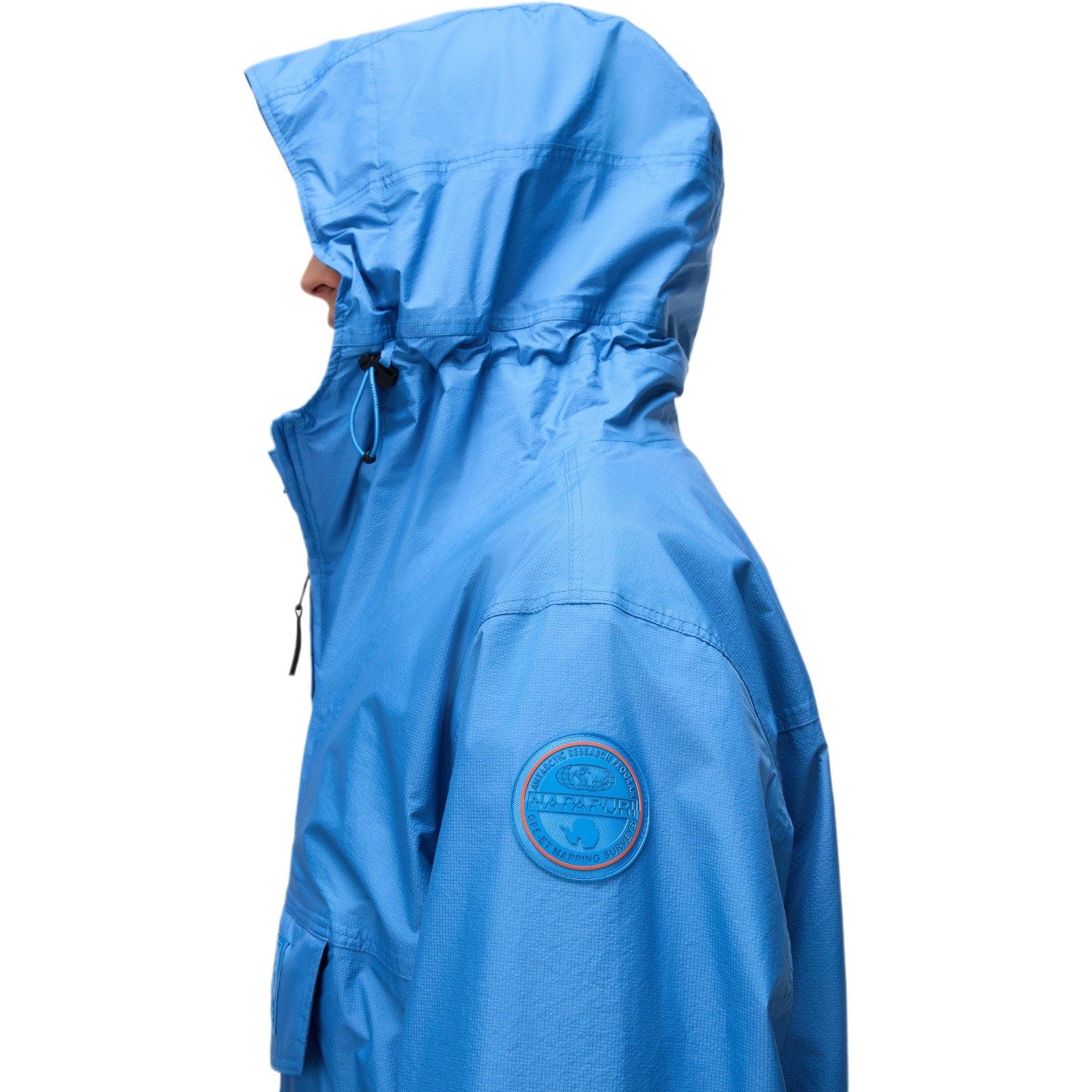 Napapijri Mens Rain Forest Next Jacket Blue - Image 5
