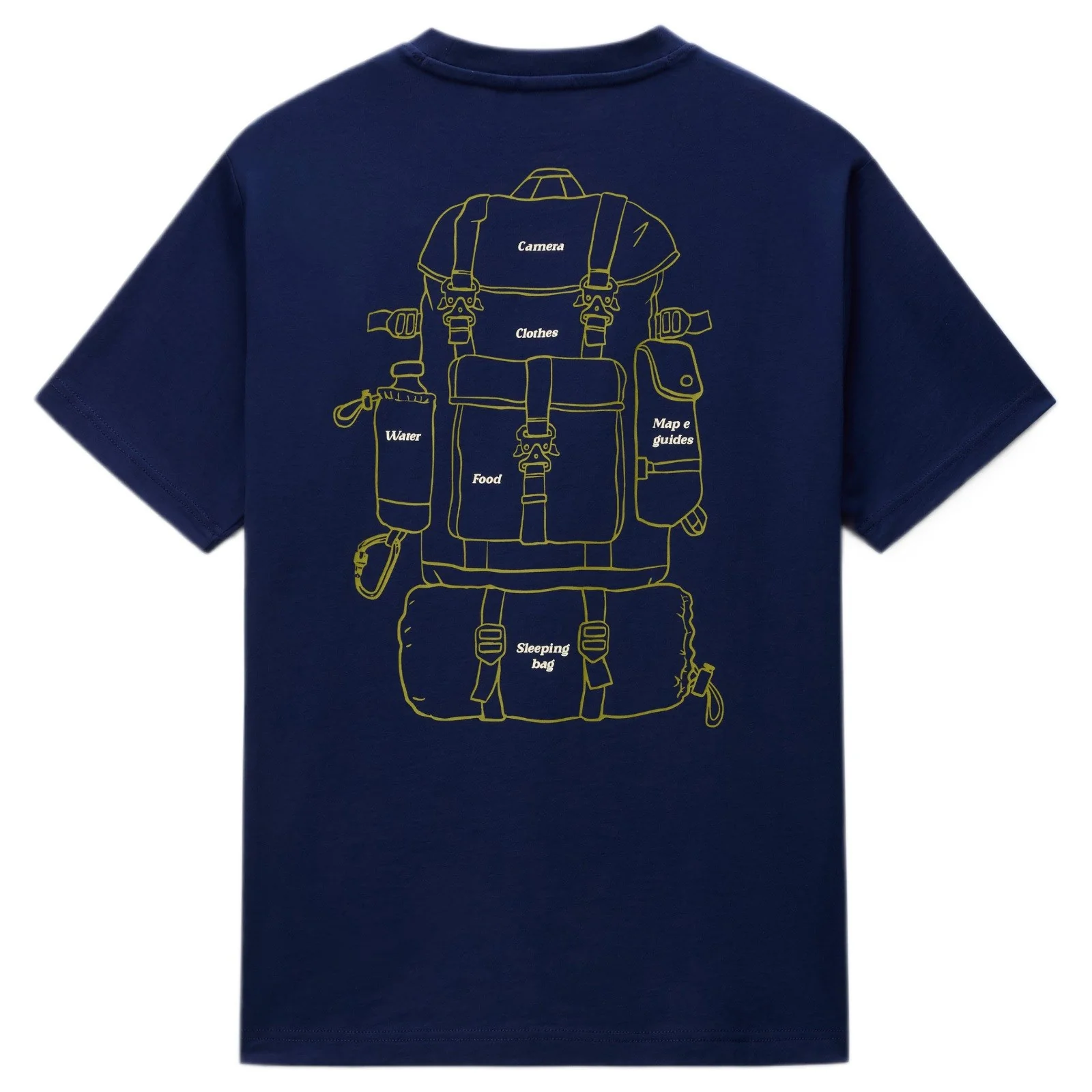 Napapijri Mens S-Flint BPLogo T-Shirt Navy - Image 6