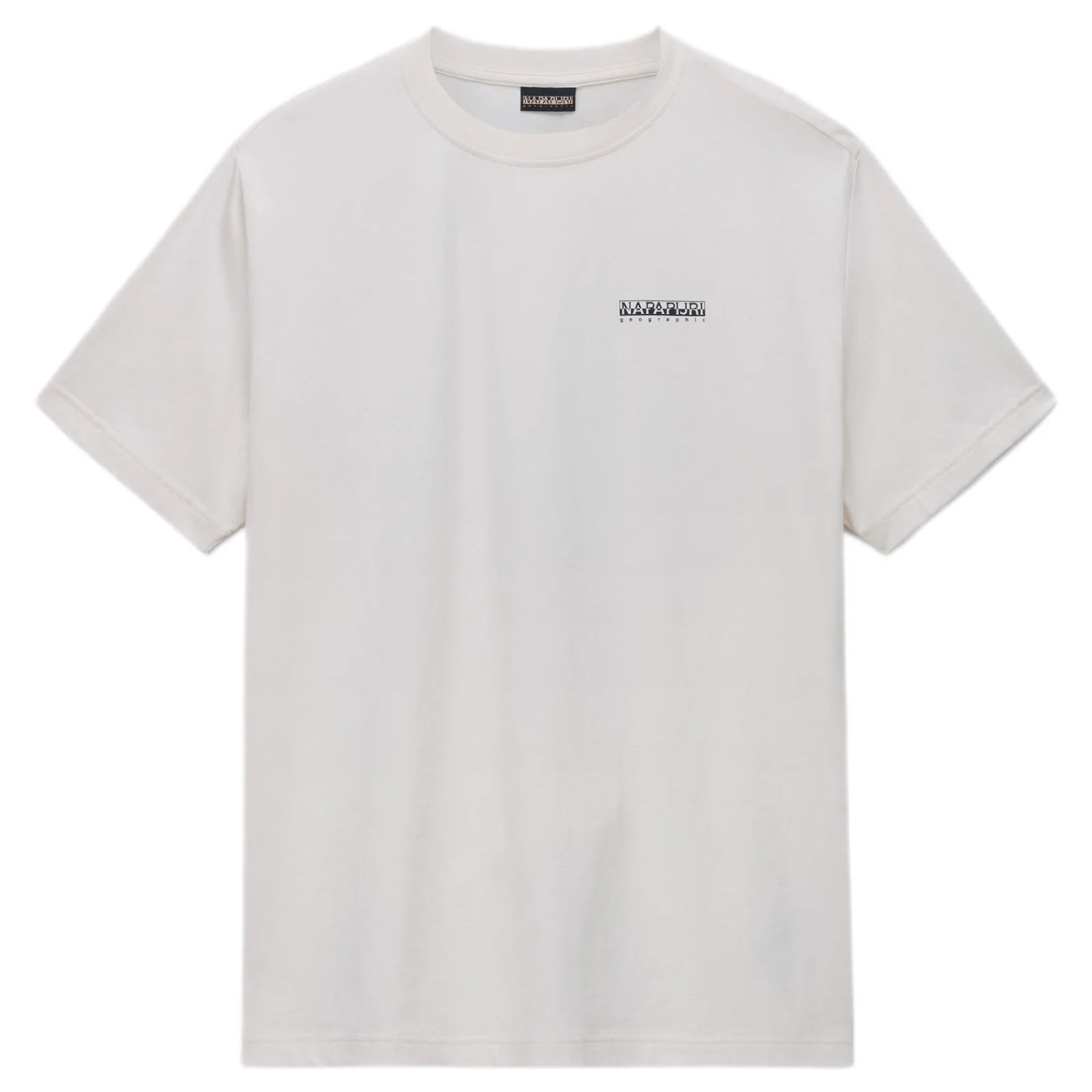 Napapijri Mens S-Flint BPLogo T-Shirt White - Image 5