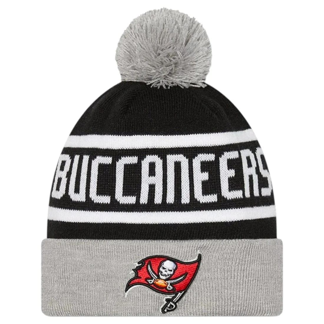 New Era Tampa Bay Buccaneers NFL Jake Cuff Knit Bobble Hat