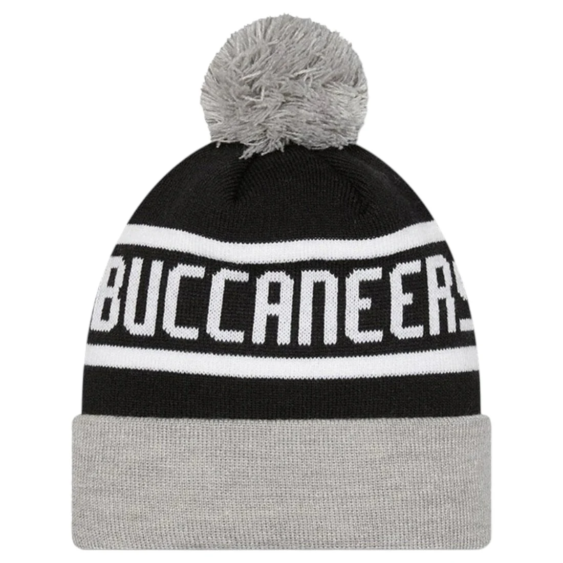 New Era Tampa Bay Buccaneers NFL Jake Cuff Knit Bobble Hat - Image 2