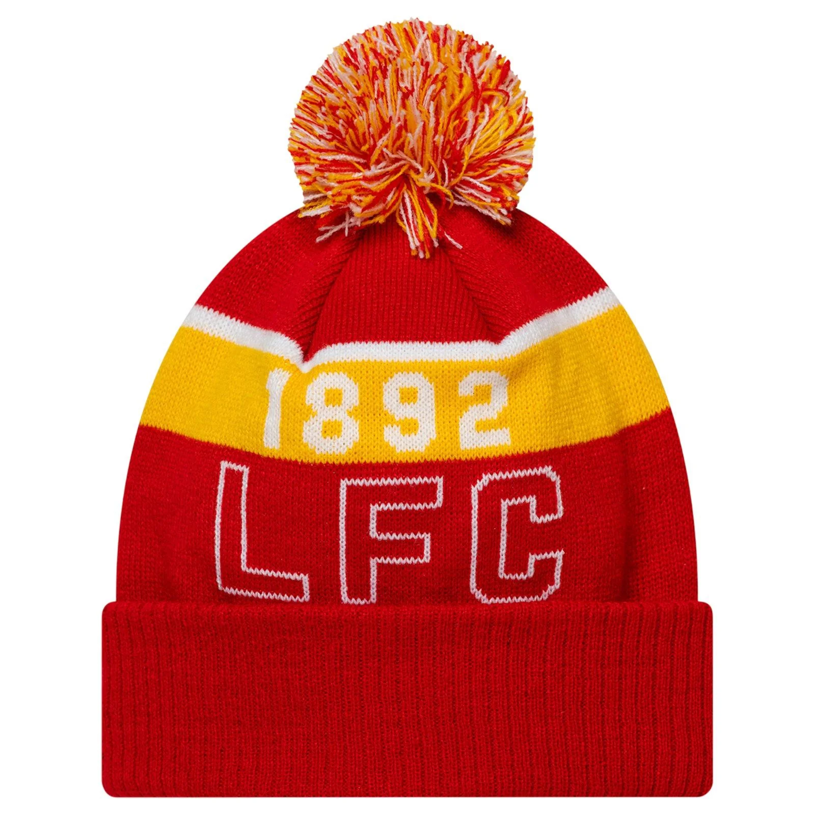 New Era Liverpool FC Sport Red Cuff Knit Kids Beanie - Image 2