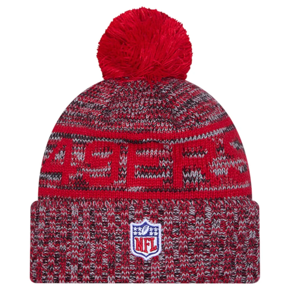 New Era NFL 2025 49ers Sideline Bobble Hat - Image 2